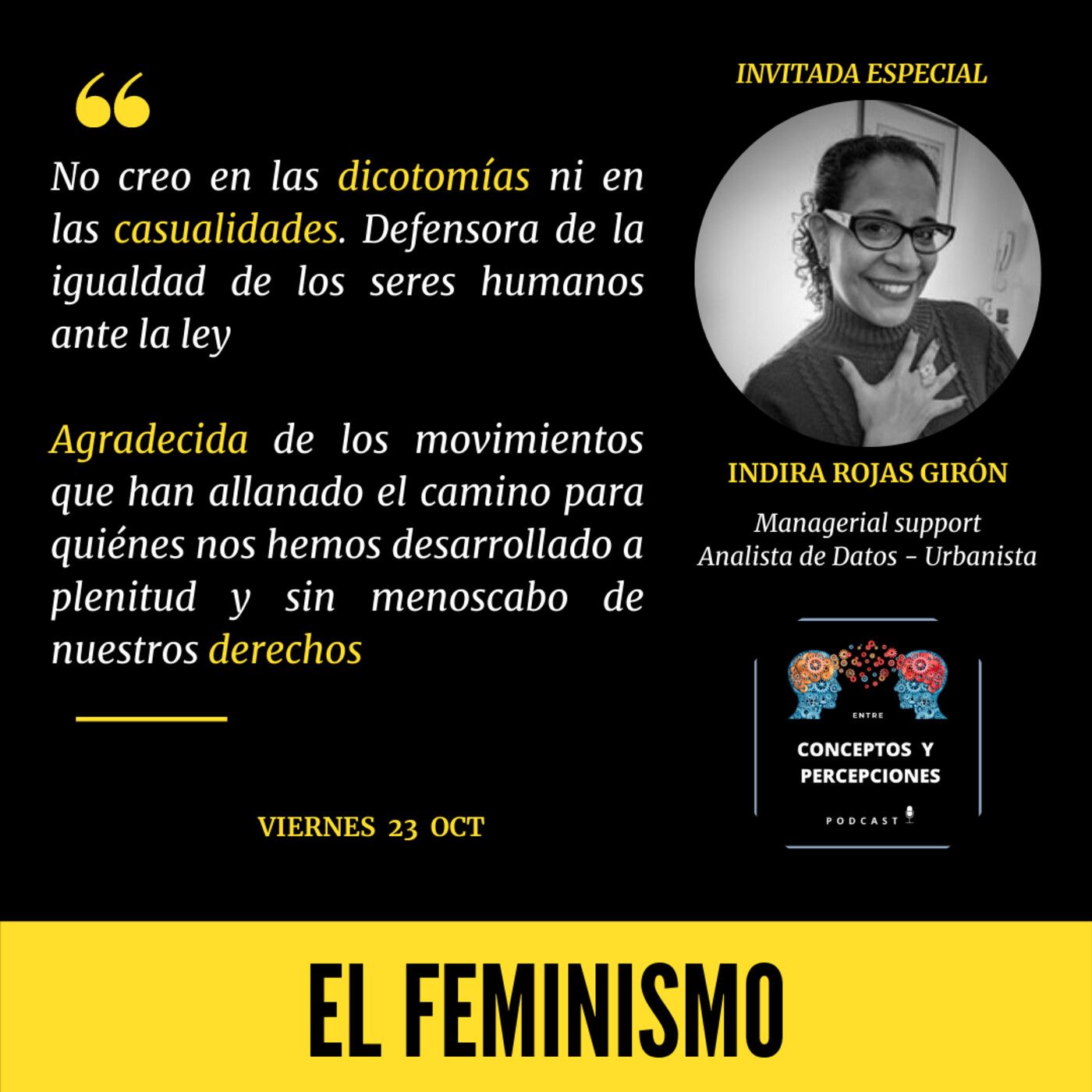 Entre Conceptos y Percepciones