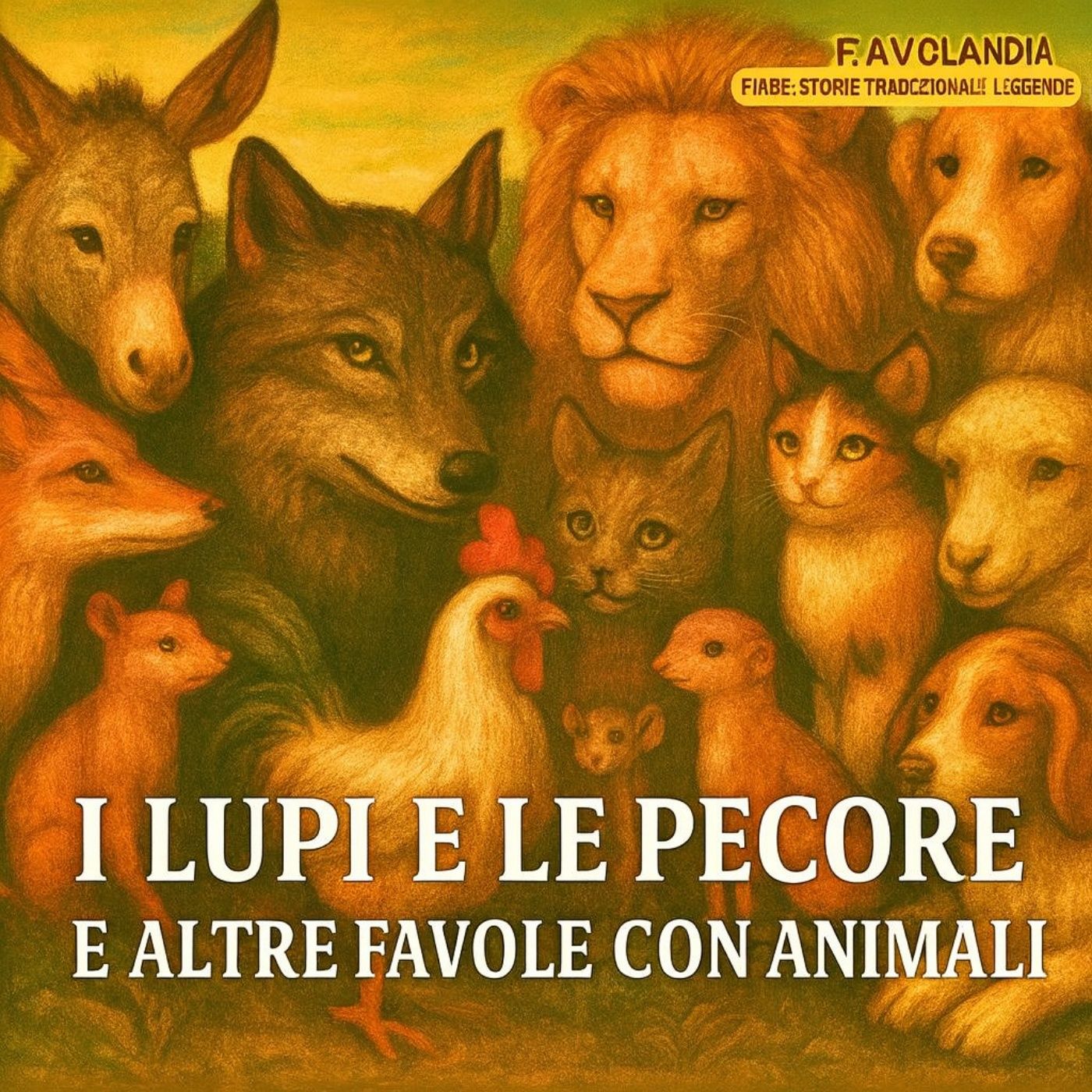 I LUPI E LE PECORE E ALTRE FAVOLE CON ANIMALI - Favole in rima di La Fontaine