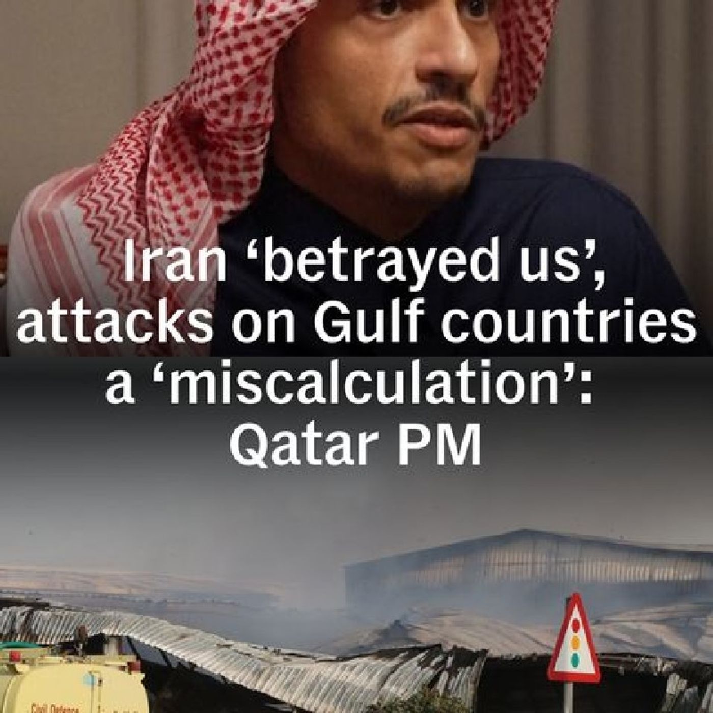 Qatar’s prime minister said Iran had “betrayed” Doha by attacking Gulf countries and urged all sides in the ongoing Middle East war to de-es episode artwork