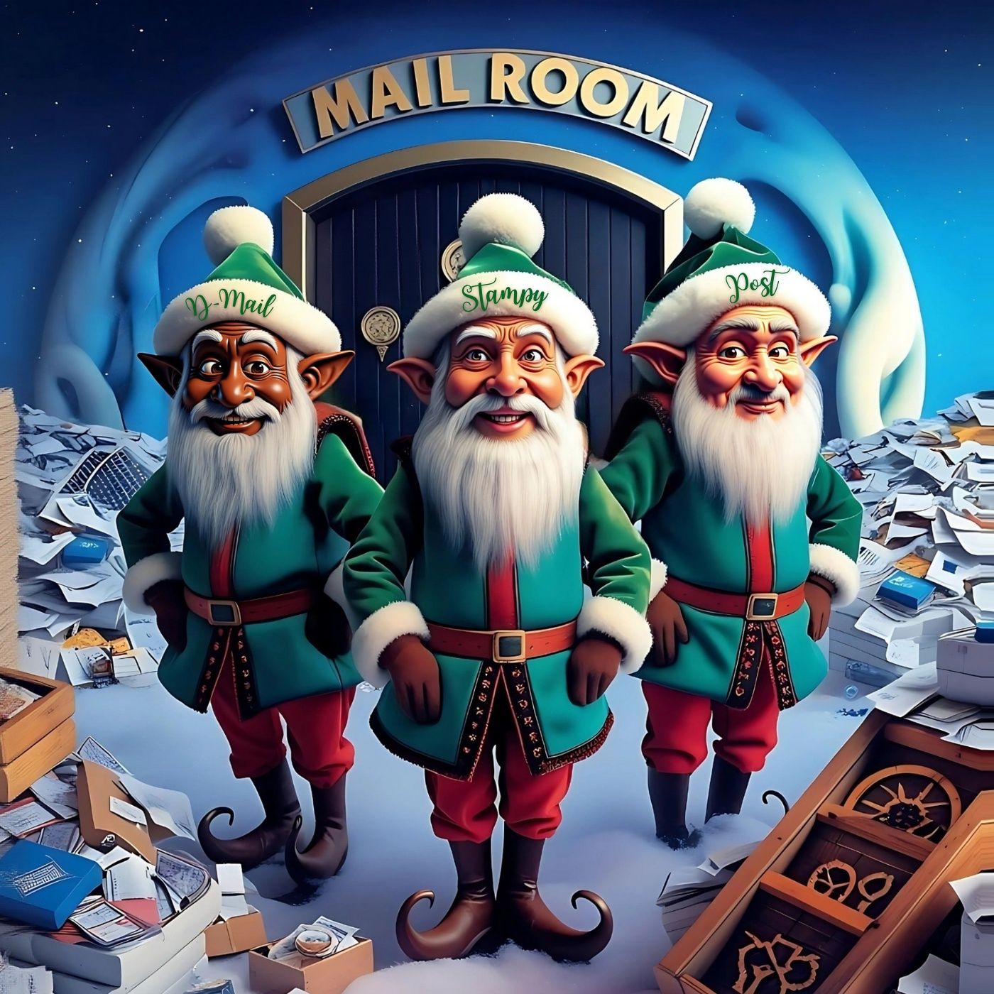 The Elf Chronicles Dmail Stampy and Post episode artwork
