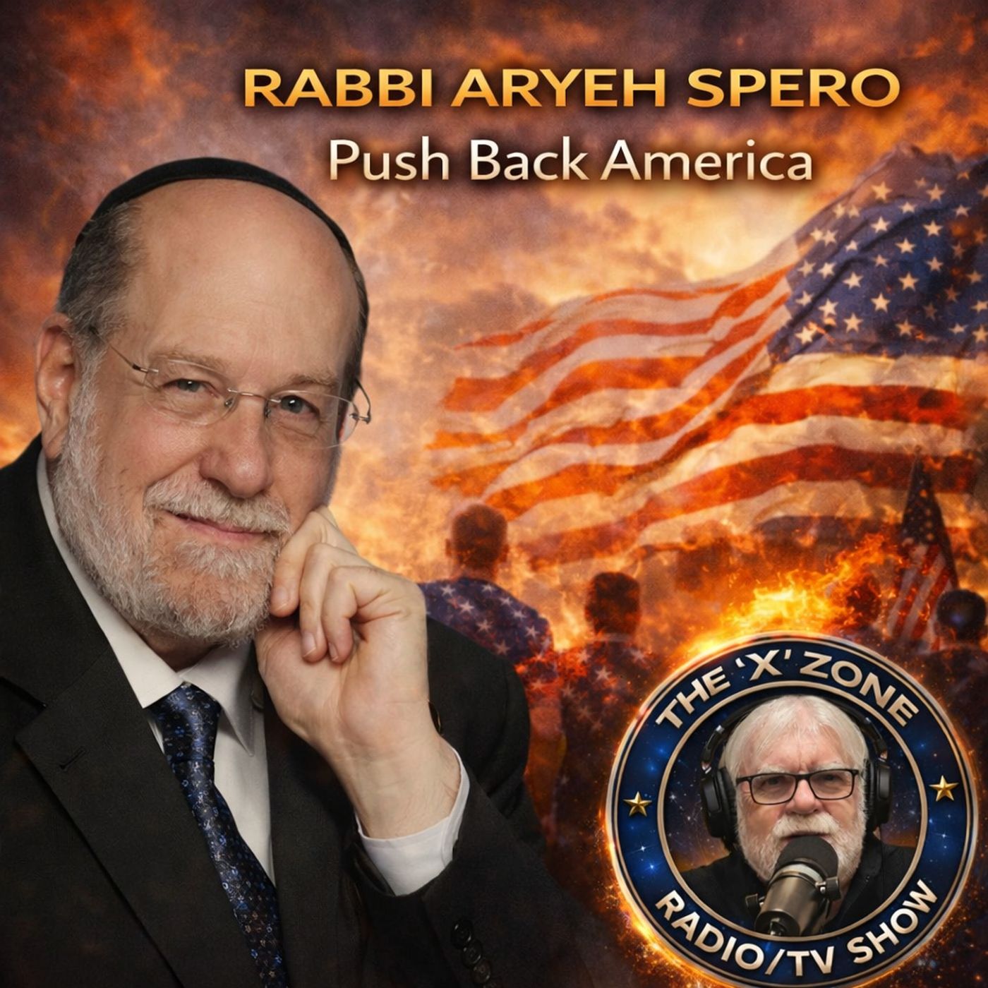 Rob McConnell Interviews - RABBI AREYH SPERO - Push Back America