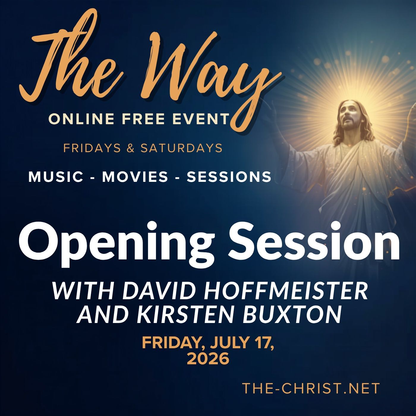 The Way - Online Weekend Retreat - Friday Opening Session with David, Kirsten Erik and Jiska