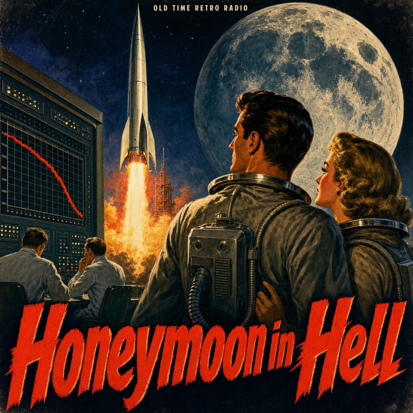 X Minus One - "Honeymoon in Hell" (Old Time Radio, 1956) episode artwork