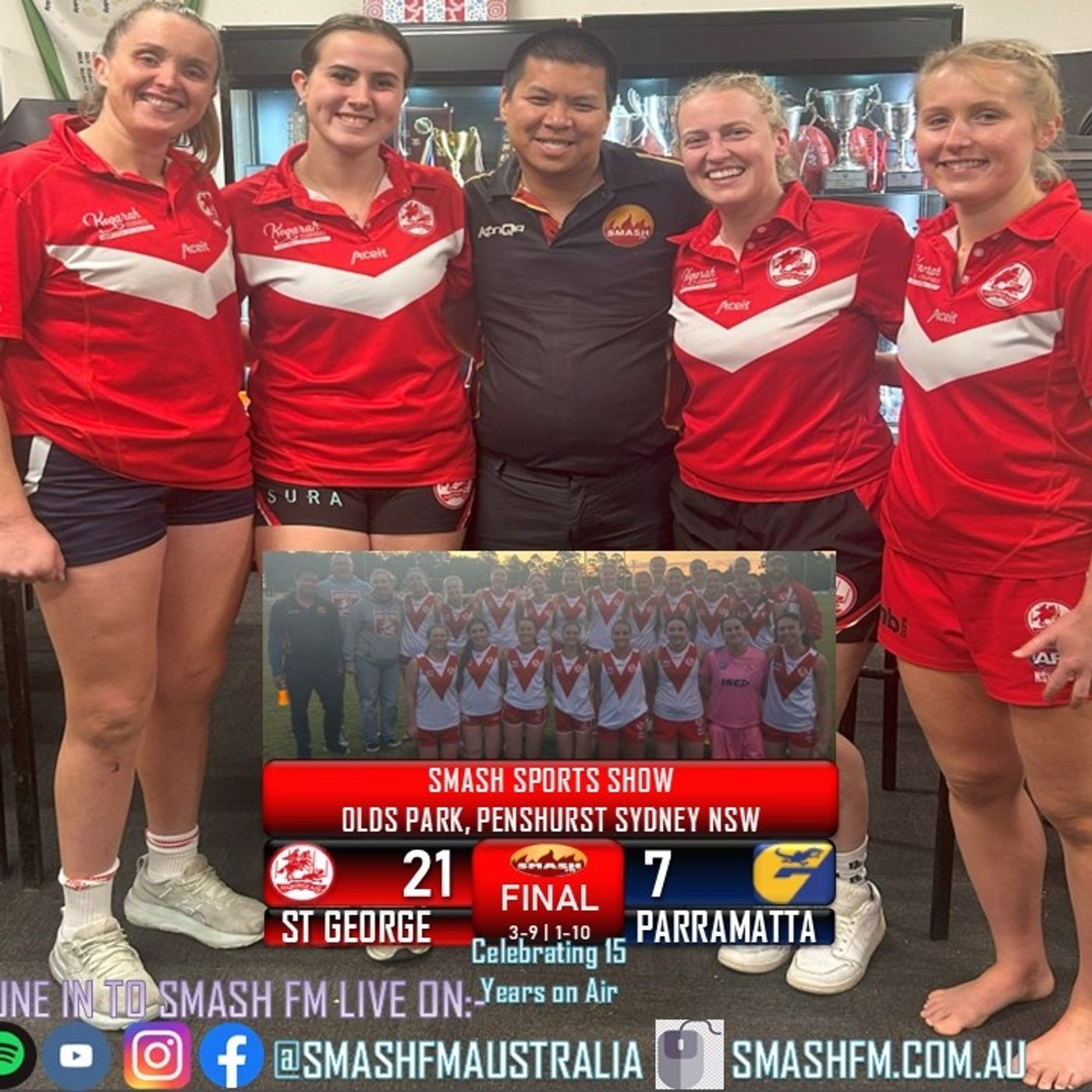 SSS15THYR: St George Dragons Senior Womens Premier Post Game Interviews 120725