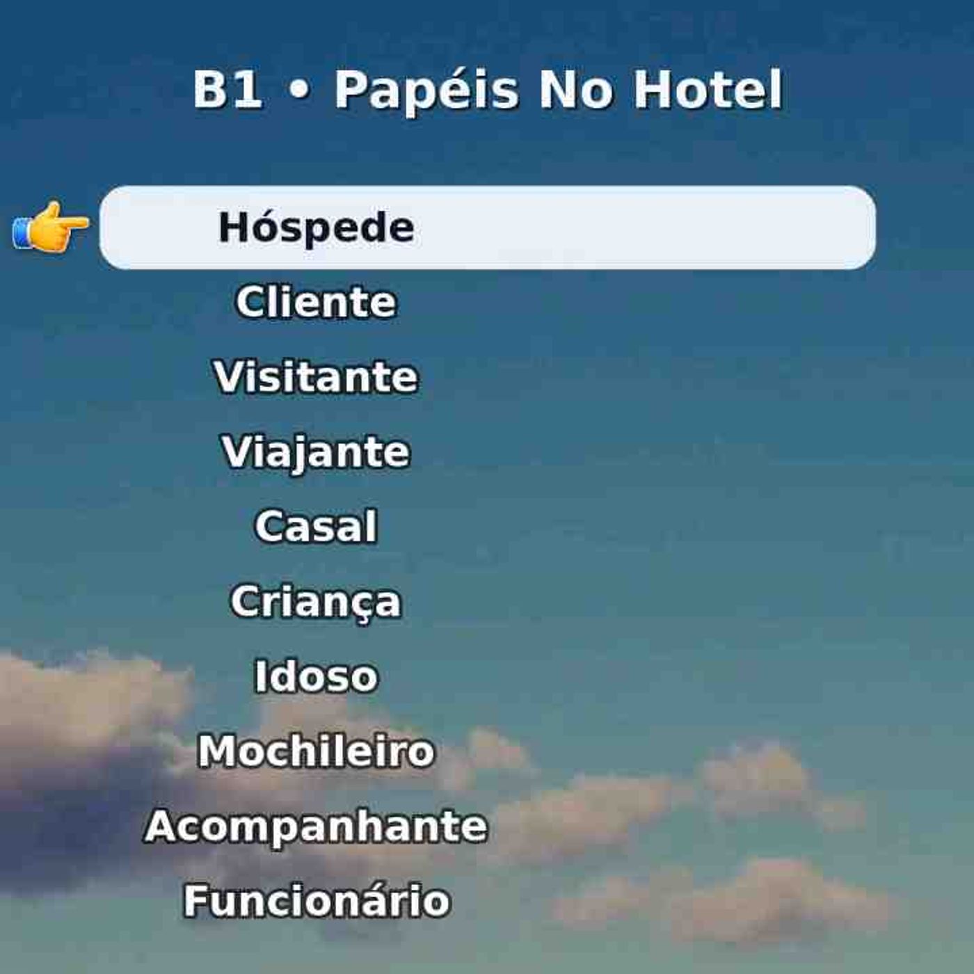 Salve e repita em voz alta_ Papéis No Hotel.