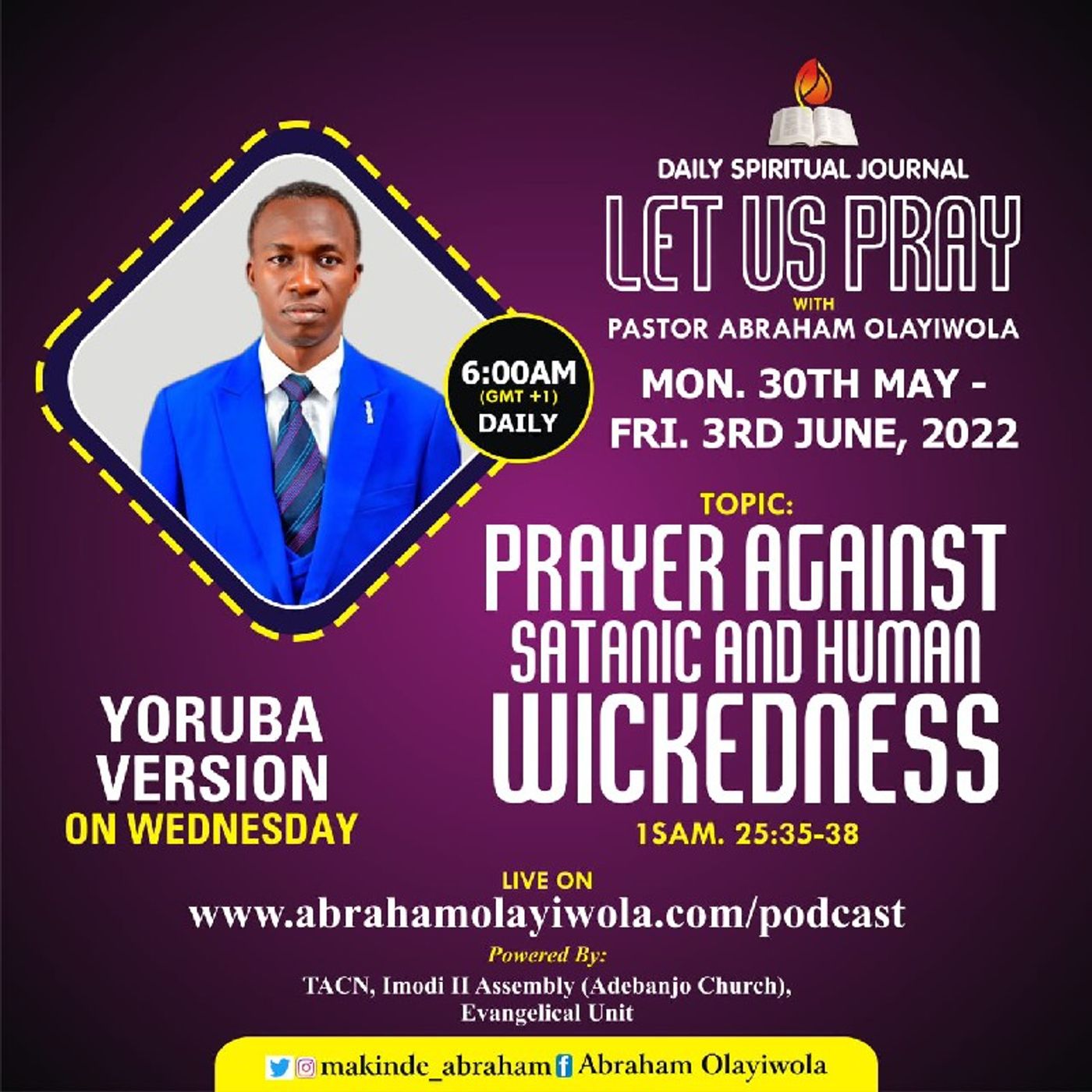 PRAYER AGAINST SATANIC AND HUMAN WICKEDNESS , Vol. 4 episode artwork