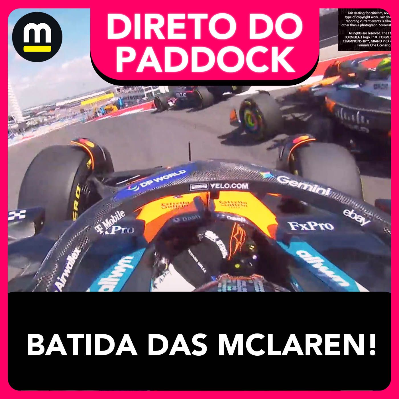PIASTRI e NORRIS BATEM e zeram, MAX SEGURA RUSSELL e VENCE. Bortoleto é 11º e Sainz completa o top3 PIASTRI e NORRIS BATEM e zeram, MAX SEGURA RUSSELL e VENCE. Bortoleto é 11º e Sainz completa o top3