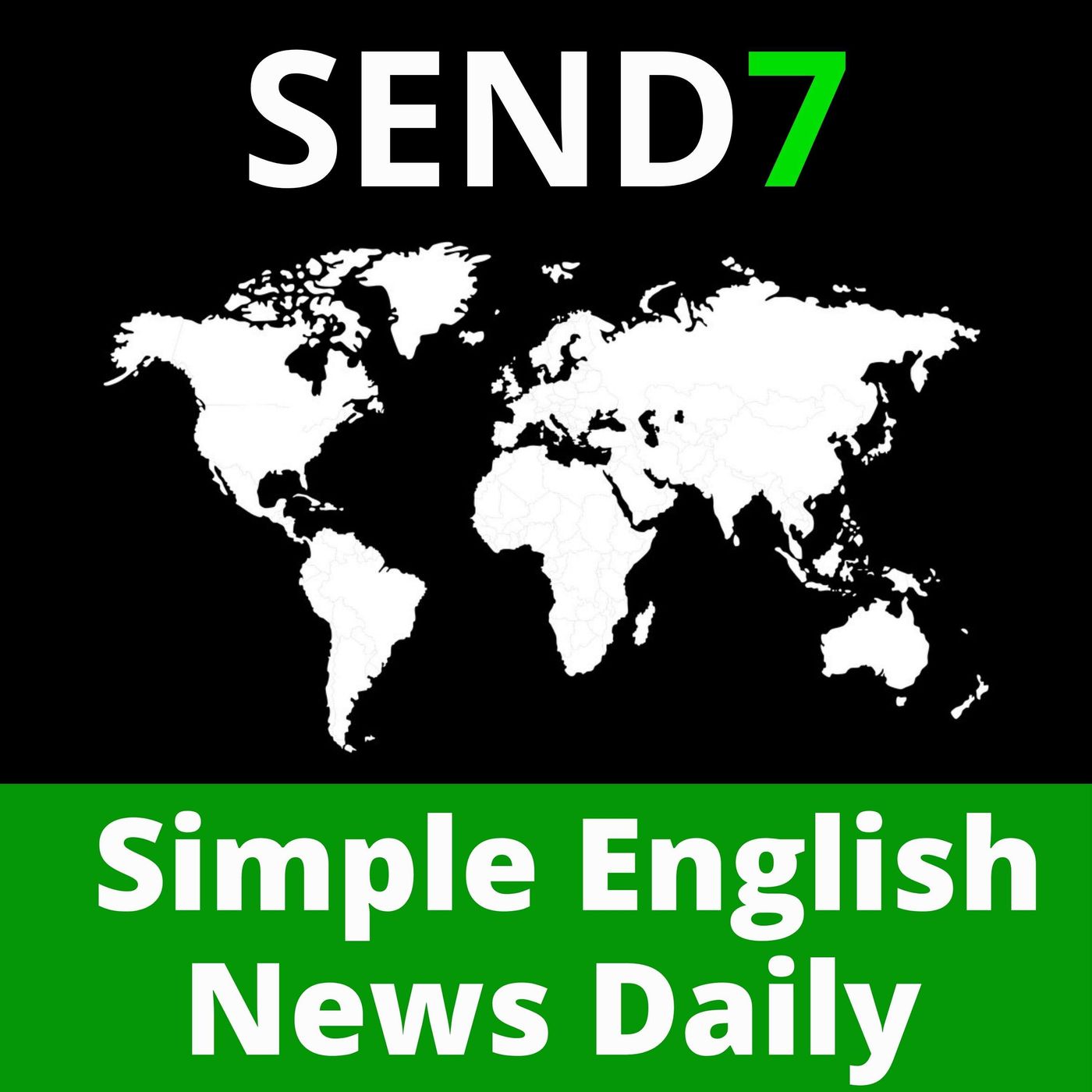 Simple English News Daily - podcast cover