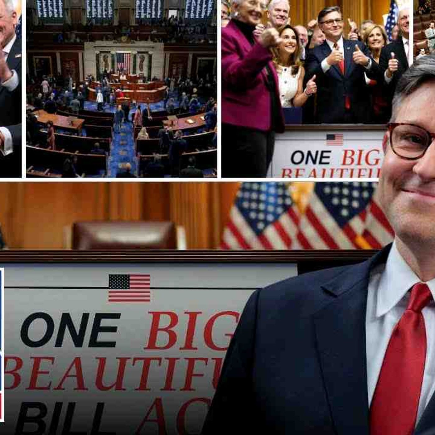 "America is BACK!" Speaker Mike Johnson says episode artwork