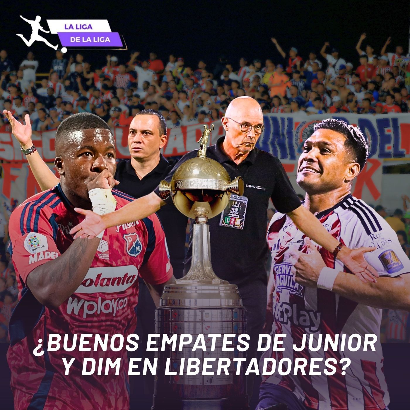 ¿BUENOS EMPATES DE JUNIOR Y DIM EN LIBERTADORES?