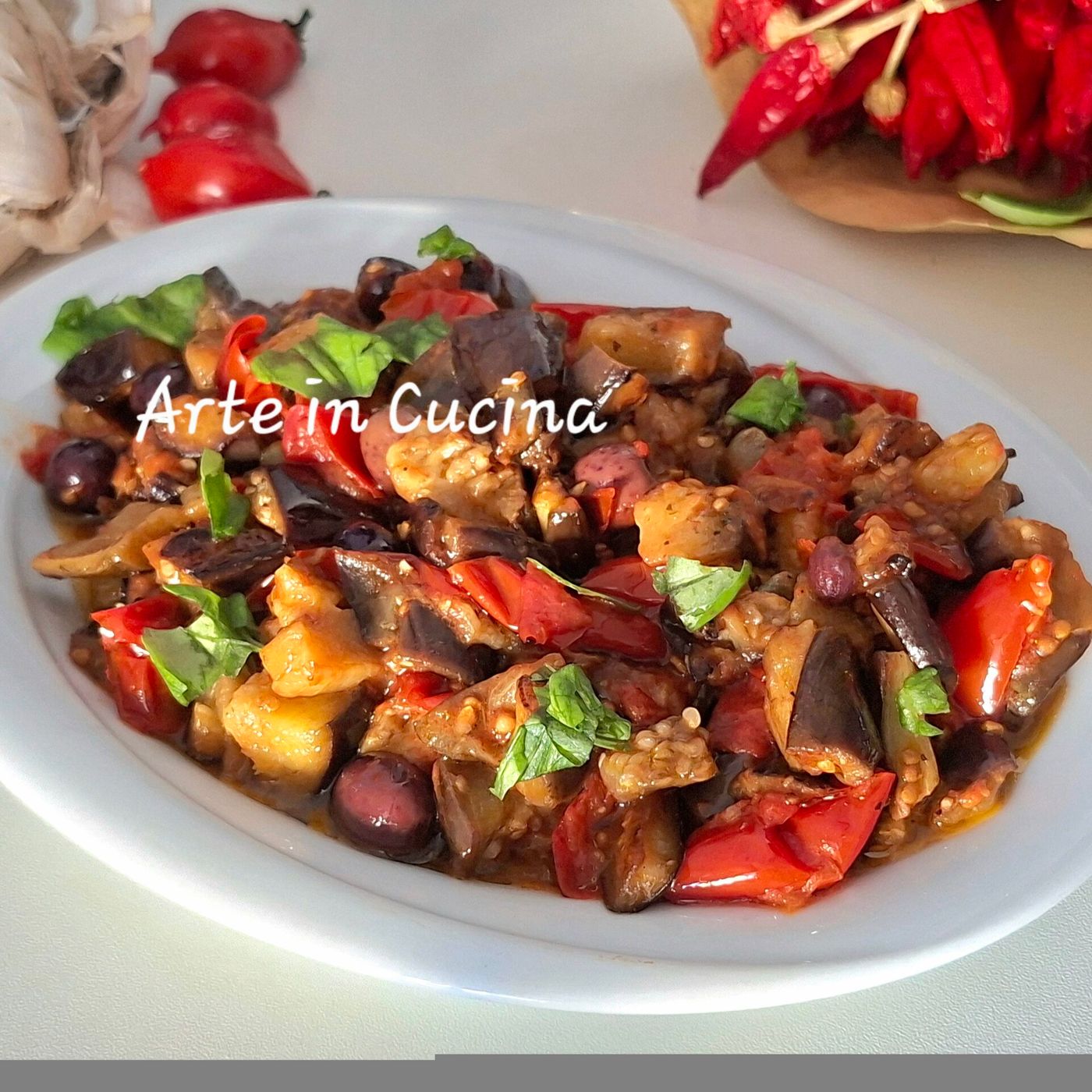 Melanzane alla puttanesca napoletana