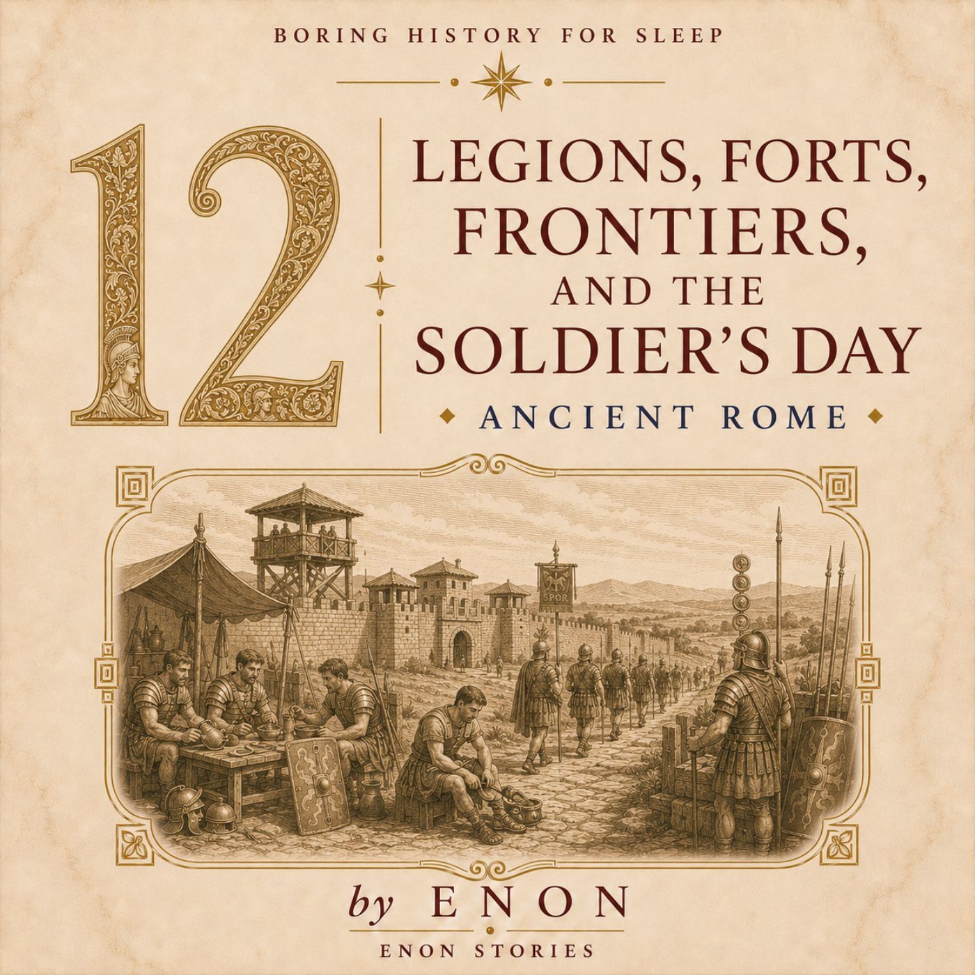 Ancient Rome - LEGIONS, FORTS, FRONTIERS, AND THE SOLDIER'S DAY episode artwork