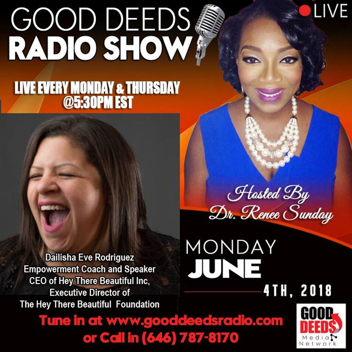 Dr. Renee Sunday\'s show