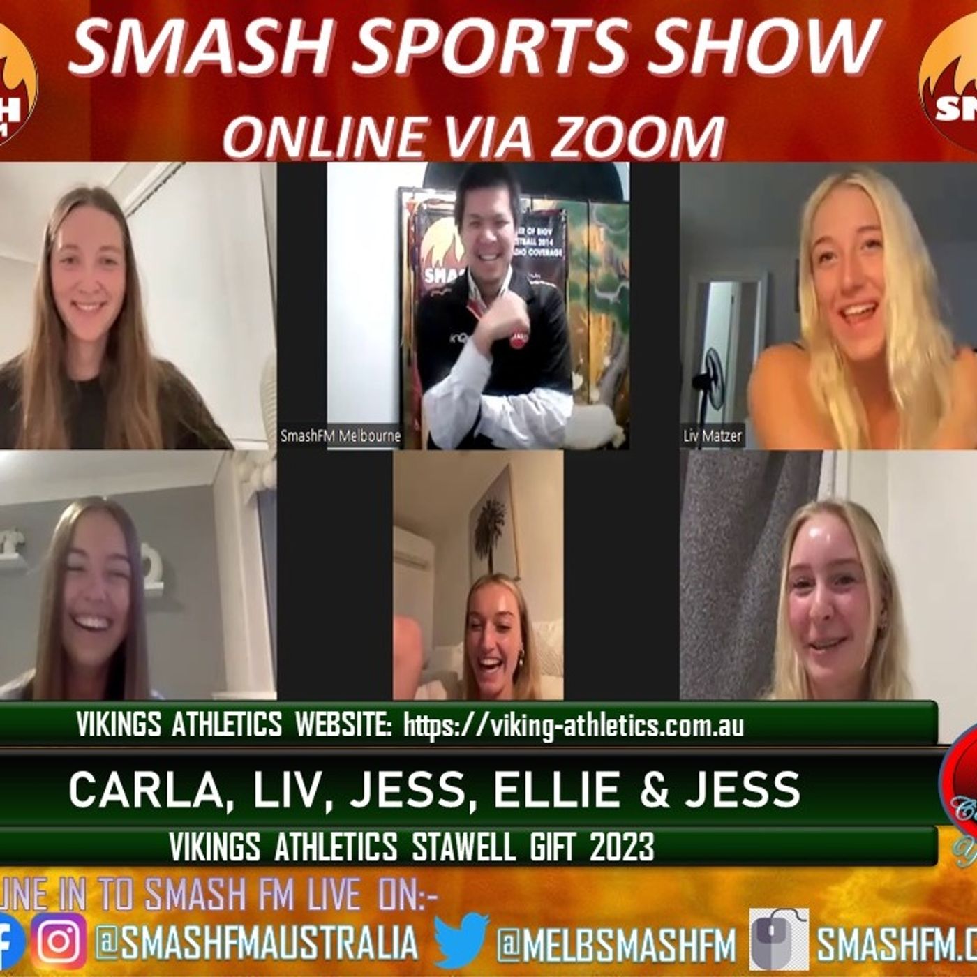 SSS10THYR: Vikings Athletics Stawell Gift Interviews 130423