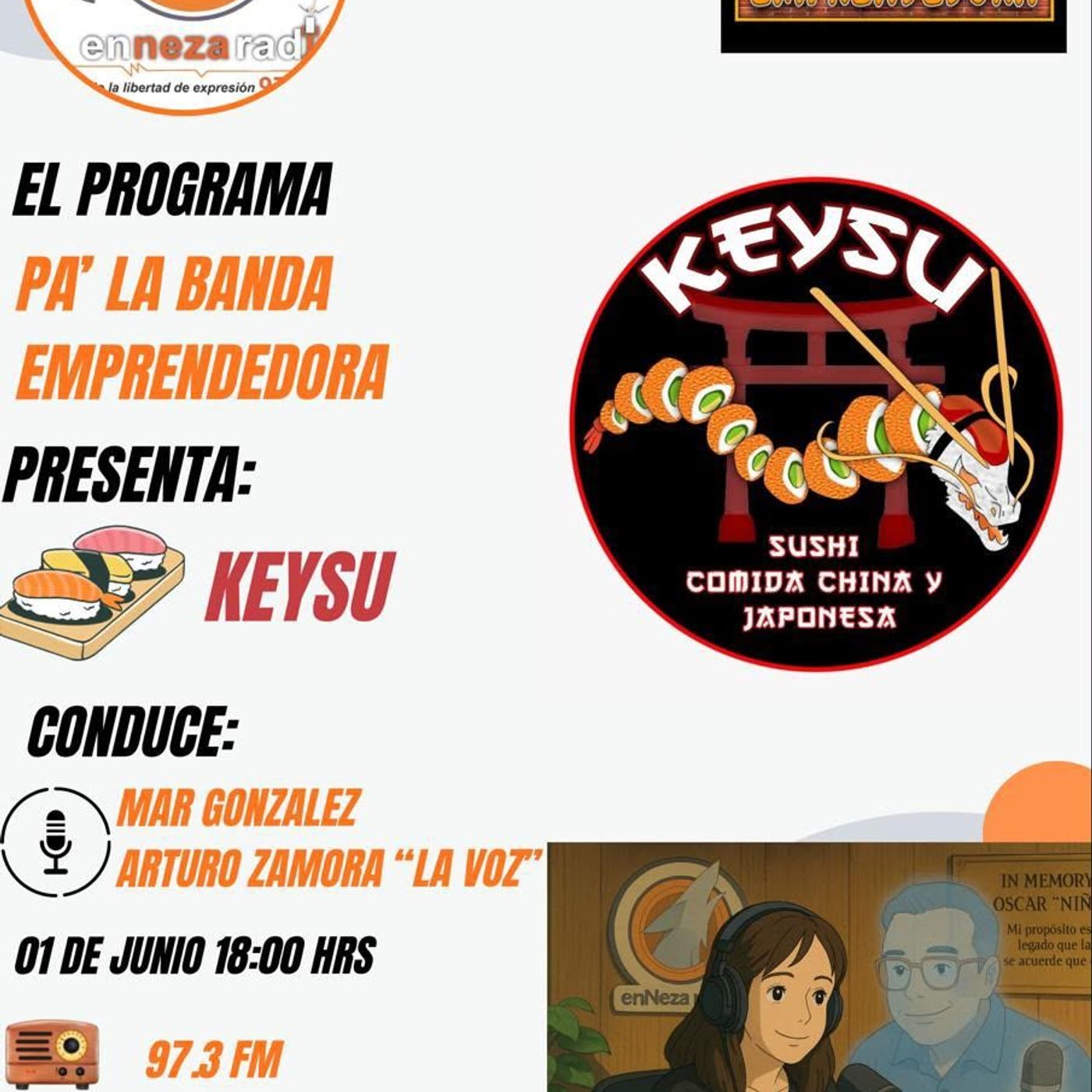 Portada de En Neza Radio 97.3 fm Podcast