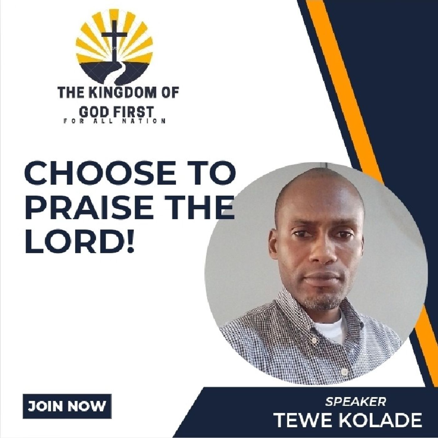 CHOOSE TO PRAISE THE LORD! episode artwork