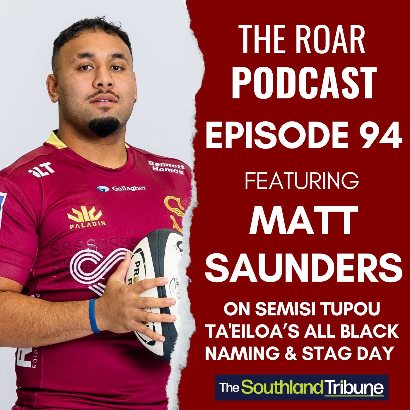 Ep 94 - The Roar with Matt Saunders — The Roar - A Southland sporting podcast cover
