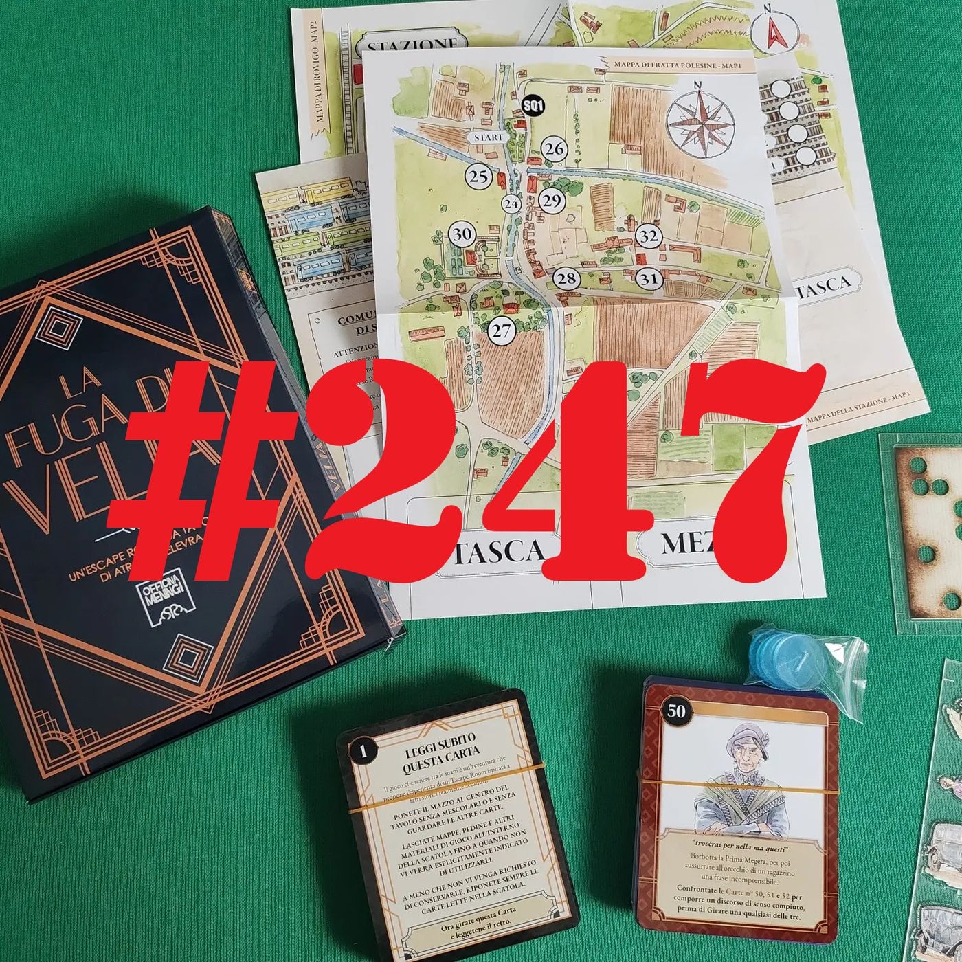 RECE-VELOCE 47 – La fuga di Velia – Escapismo in scatola che insegna la storia - Puntata 247 episode artwork