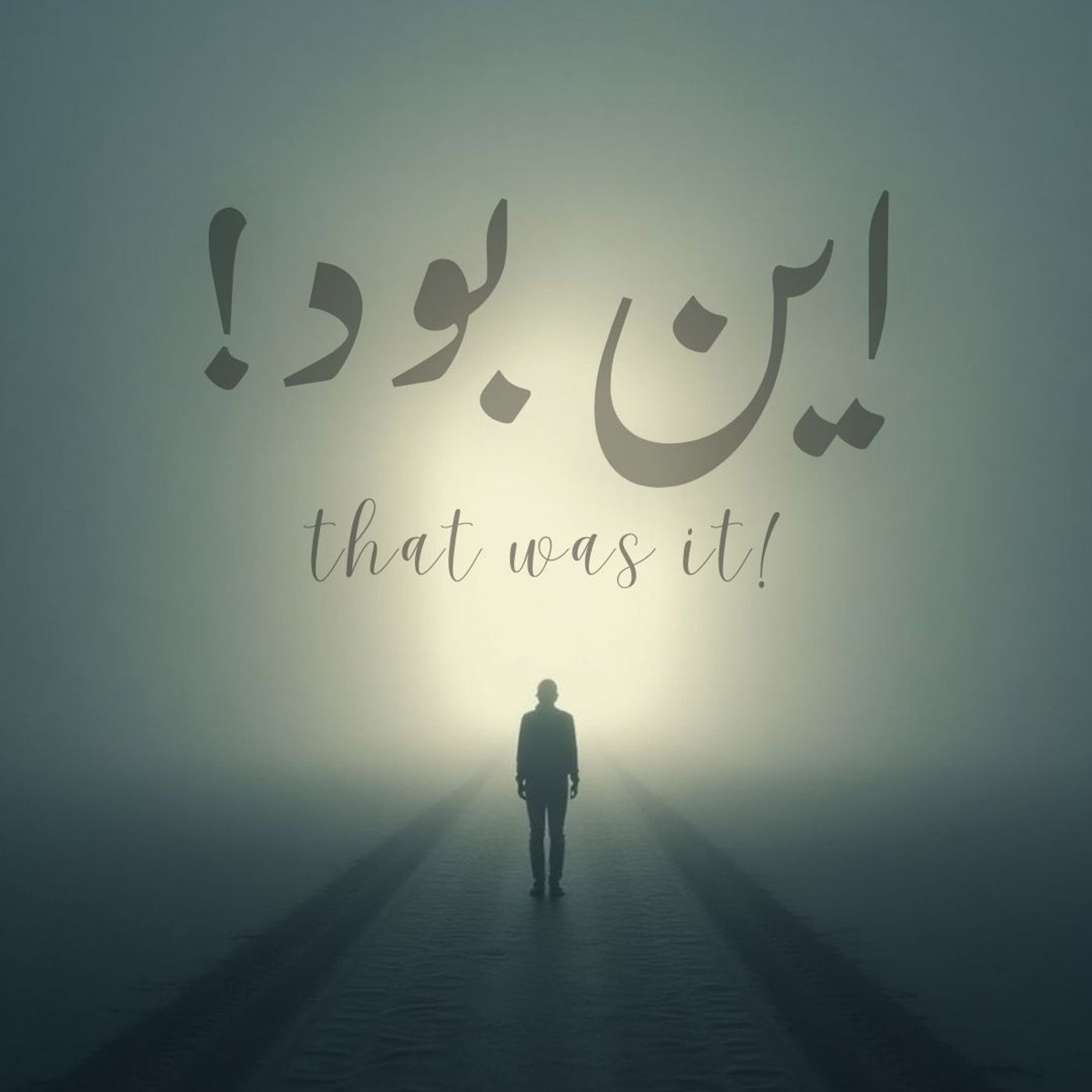این بود/that was it podcast artwork