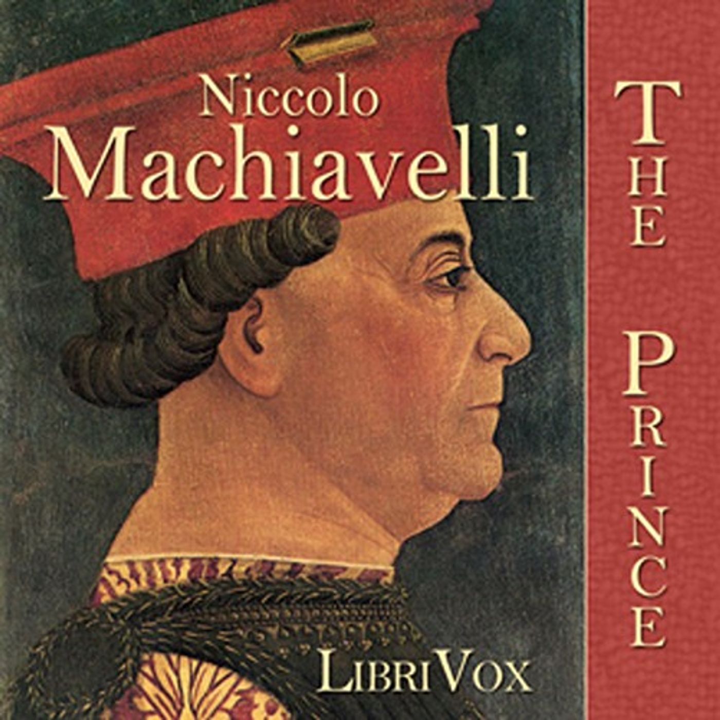 The Prince by Nicolo Machiavelli. cover art