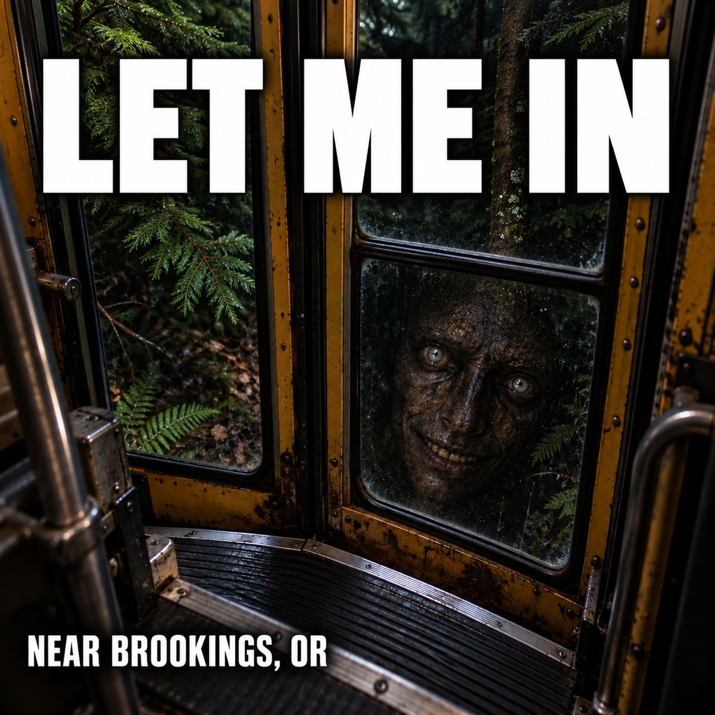 A Face Appeared at Her Bus Door in the Oregon Woods