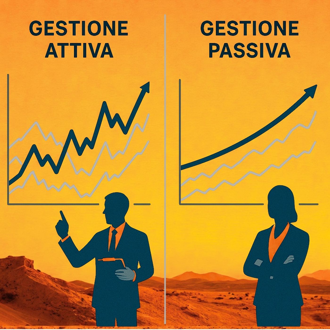 Episodio 29 - Gestione attiva vs Passiva -La Valutazione SPIVA Europa 2024 episode artwork
