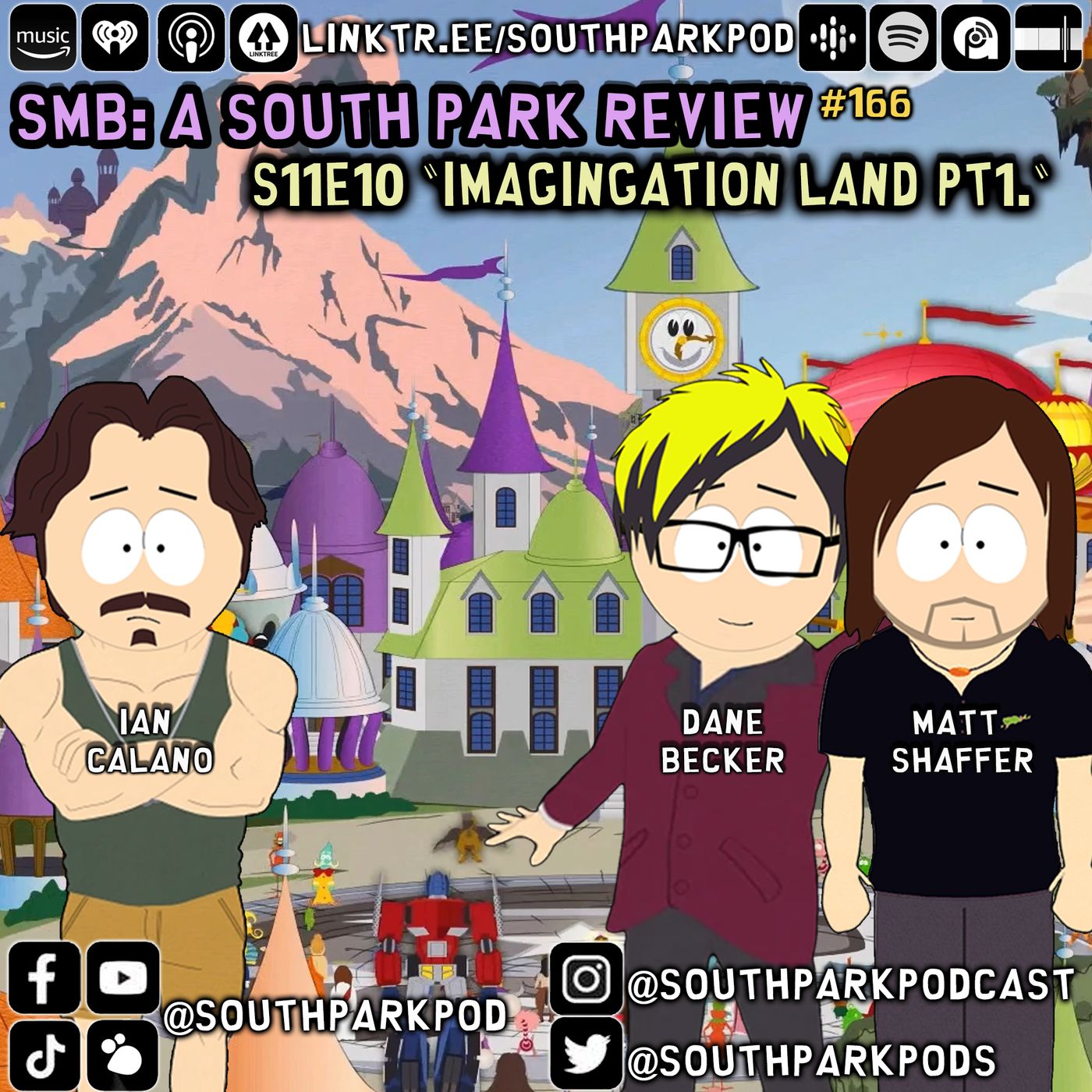 SMB #166 - S11 E10 Imagination Land Pt.1 - 