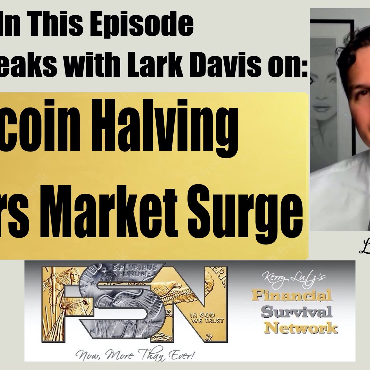 cover of episode Bitcoin Halving Powers Market Surge - Lark Davis #6187