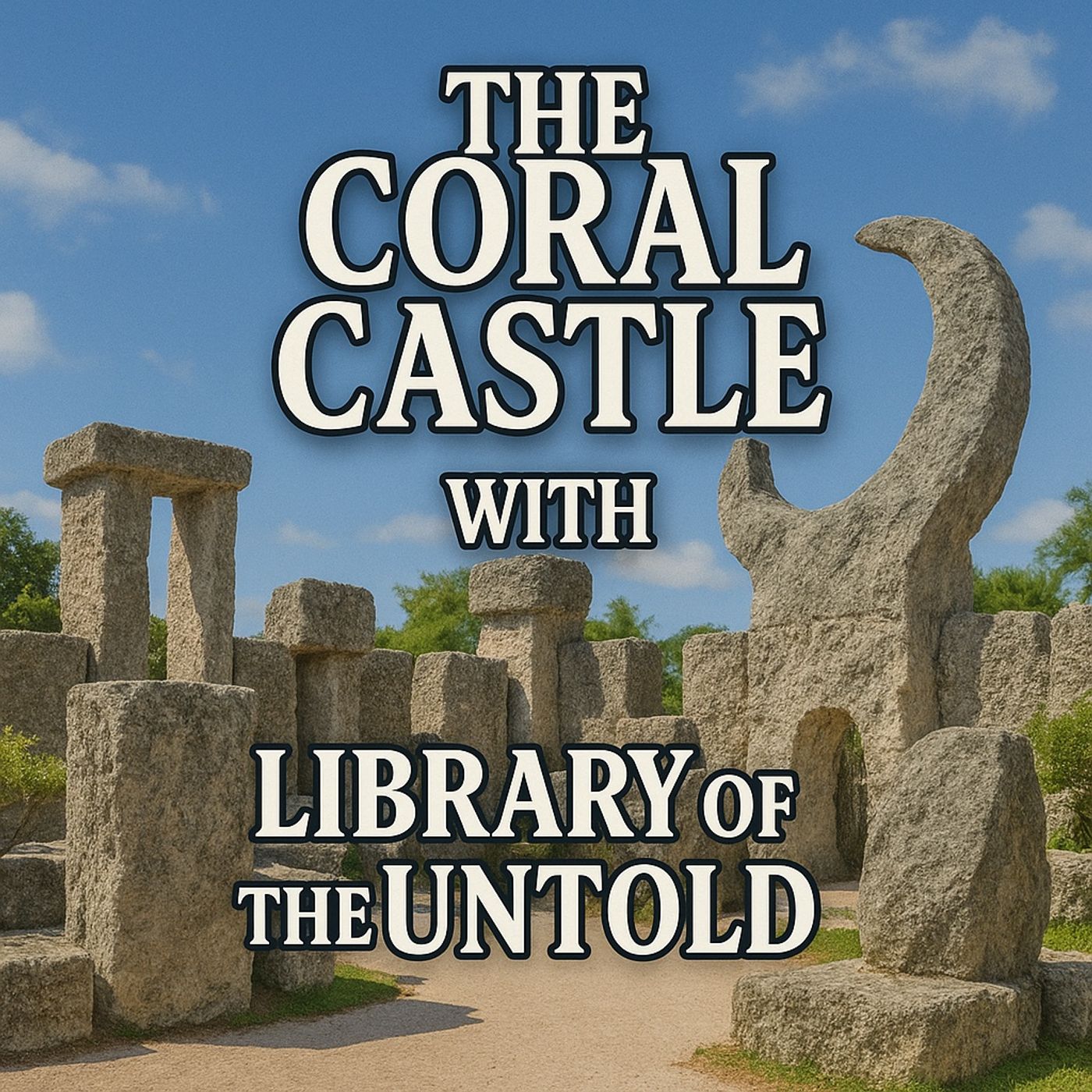 The Coral Castle with Library Of The Untold