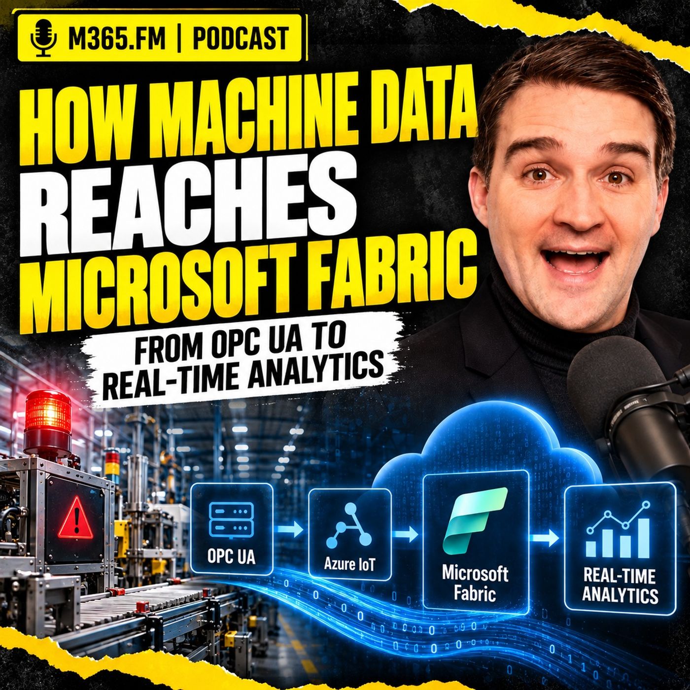 How Machine Data Reaches Microsoft Fabric – From OPC UA to Real-Time Analytics