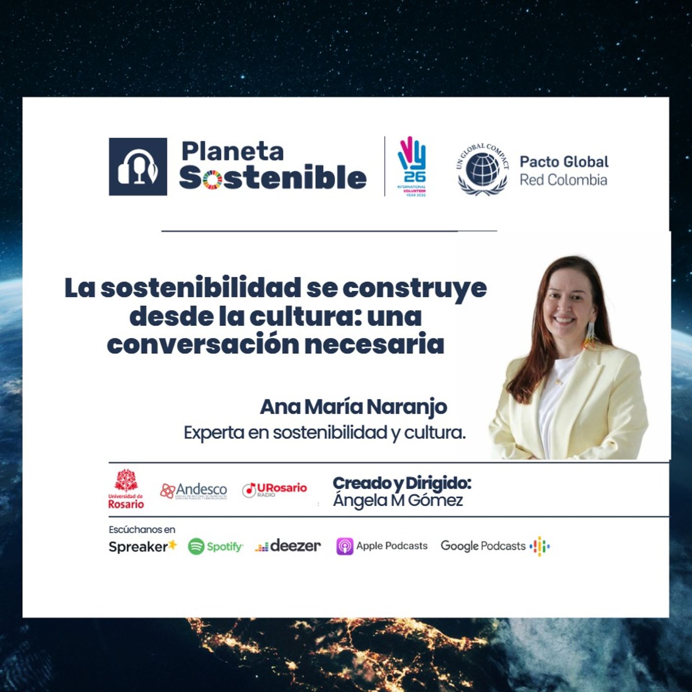 La sostenibilidad se construye desde la cultura, una conversación necesaria. episode artwork