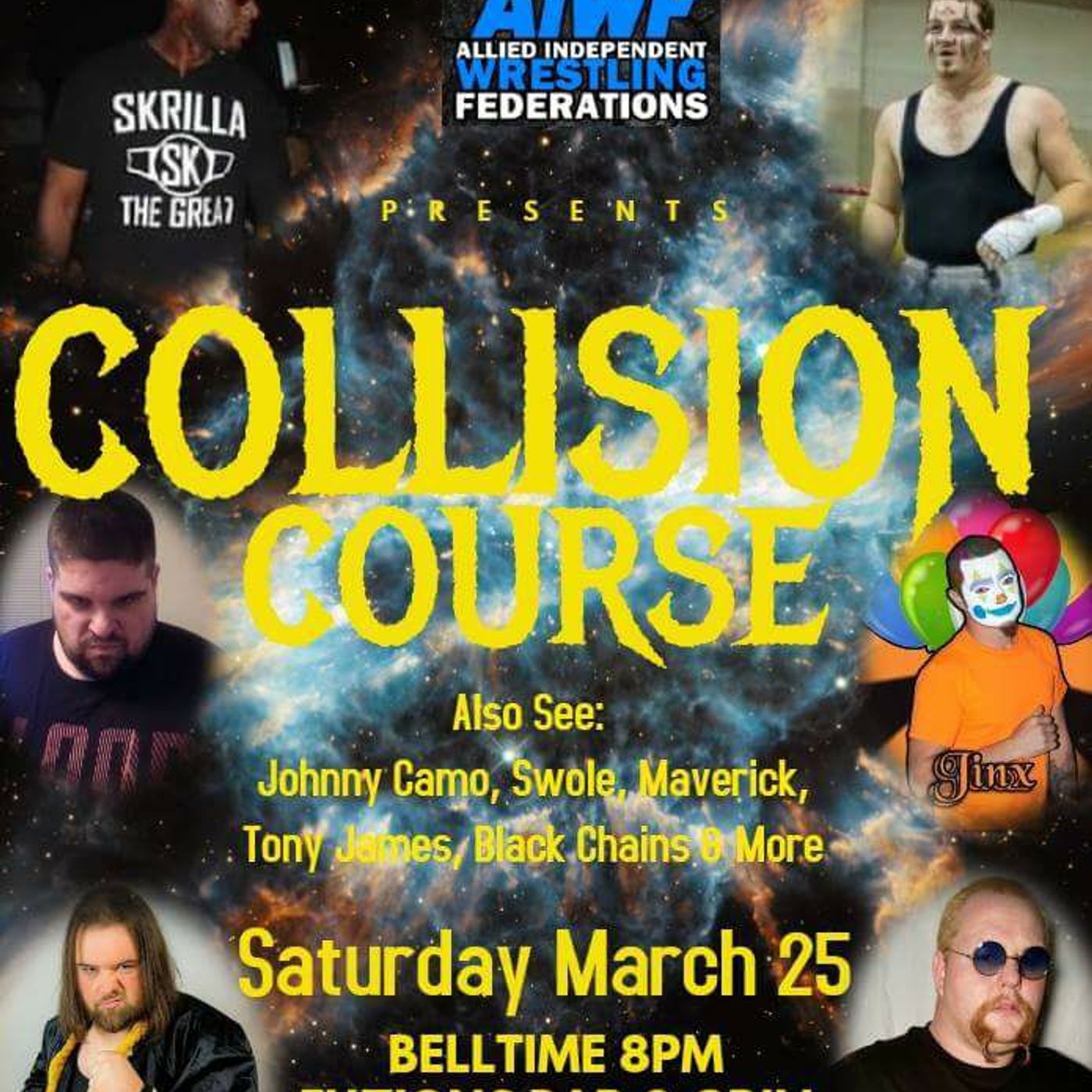AWTN / SVW Collision Course PODCAST preshow episode artwork