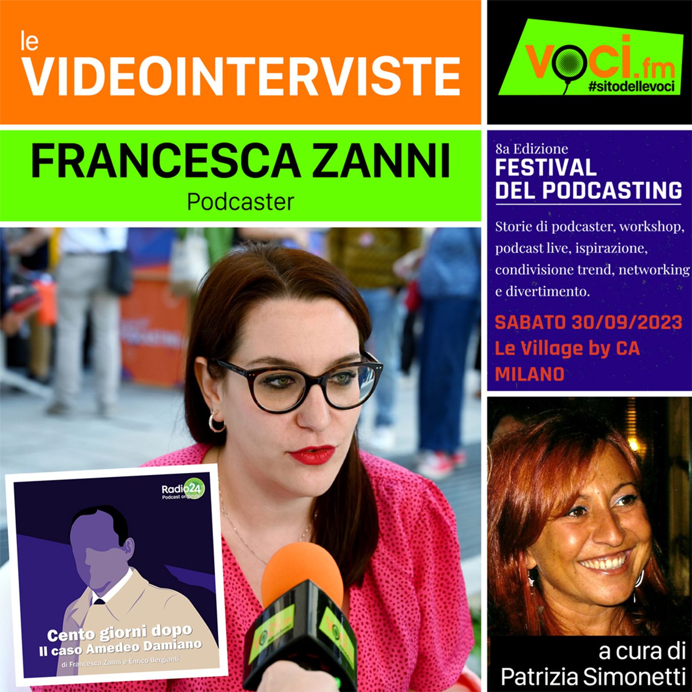 Festival del Podcasting: FRANCESCA ZANNI su VOCI.fm - clicca play e ascolta l'intervista episode artwork