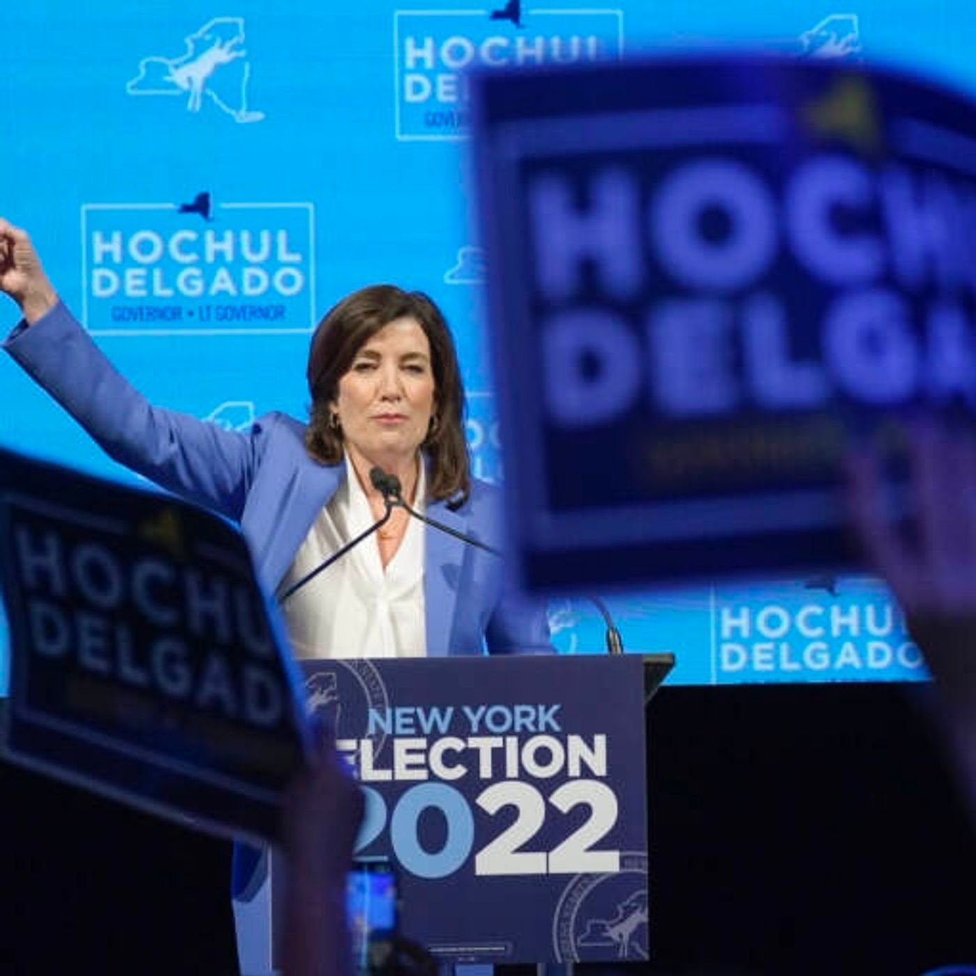 NY Governor Kathy Hochul Victory Speech – Election 2022 Breaking News ...