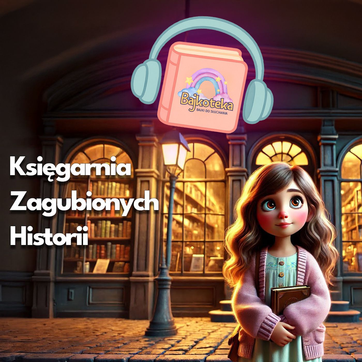 📚Księgarnia Zagubionych Historii – bajka do słuchania dla dzieci o książkach✨ #bajkidosluchania