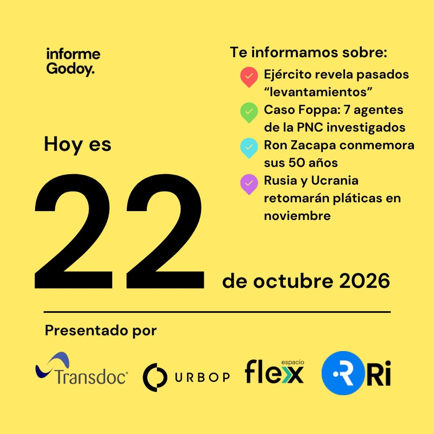 Portada de informeGodoy.