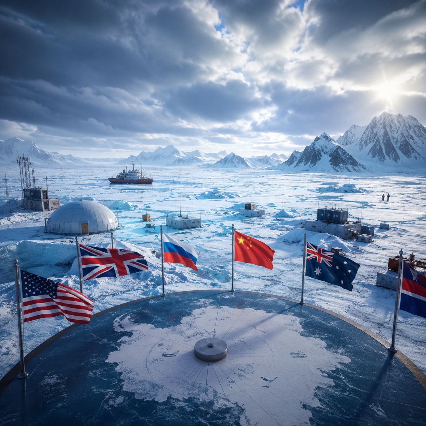 The Hidden Battle for Antarctic Territory