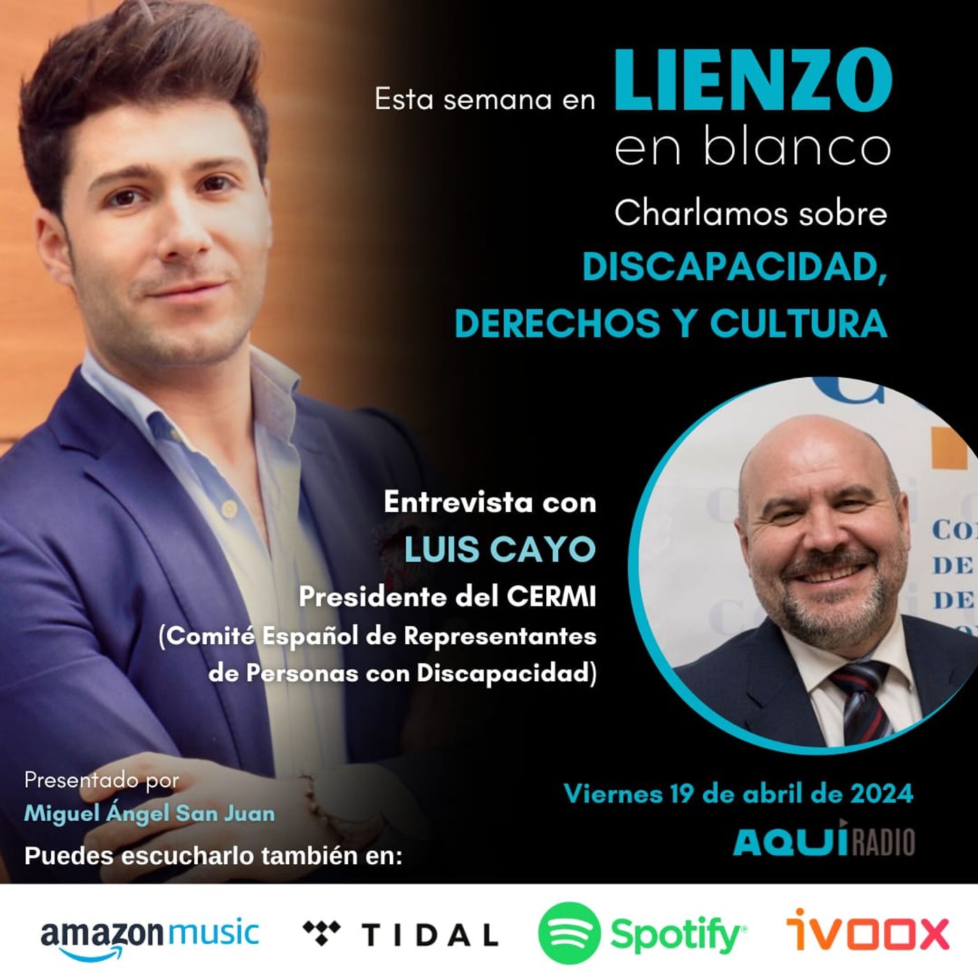 Entrevista a Luis Cayo, Presidente del CERMI episode artwork
