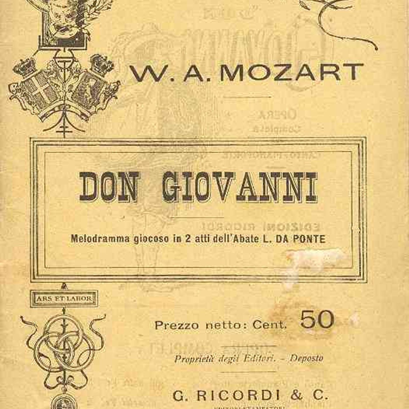 La Mattina all'opera buongiorno con Il Don Giovanni di Salisburgo del 1953
