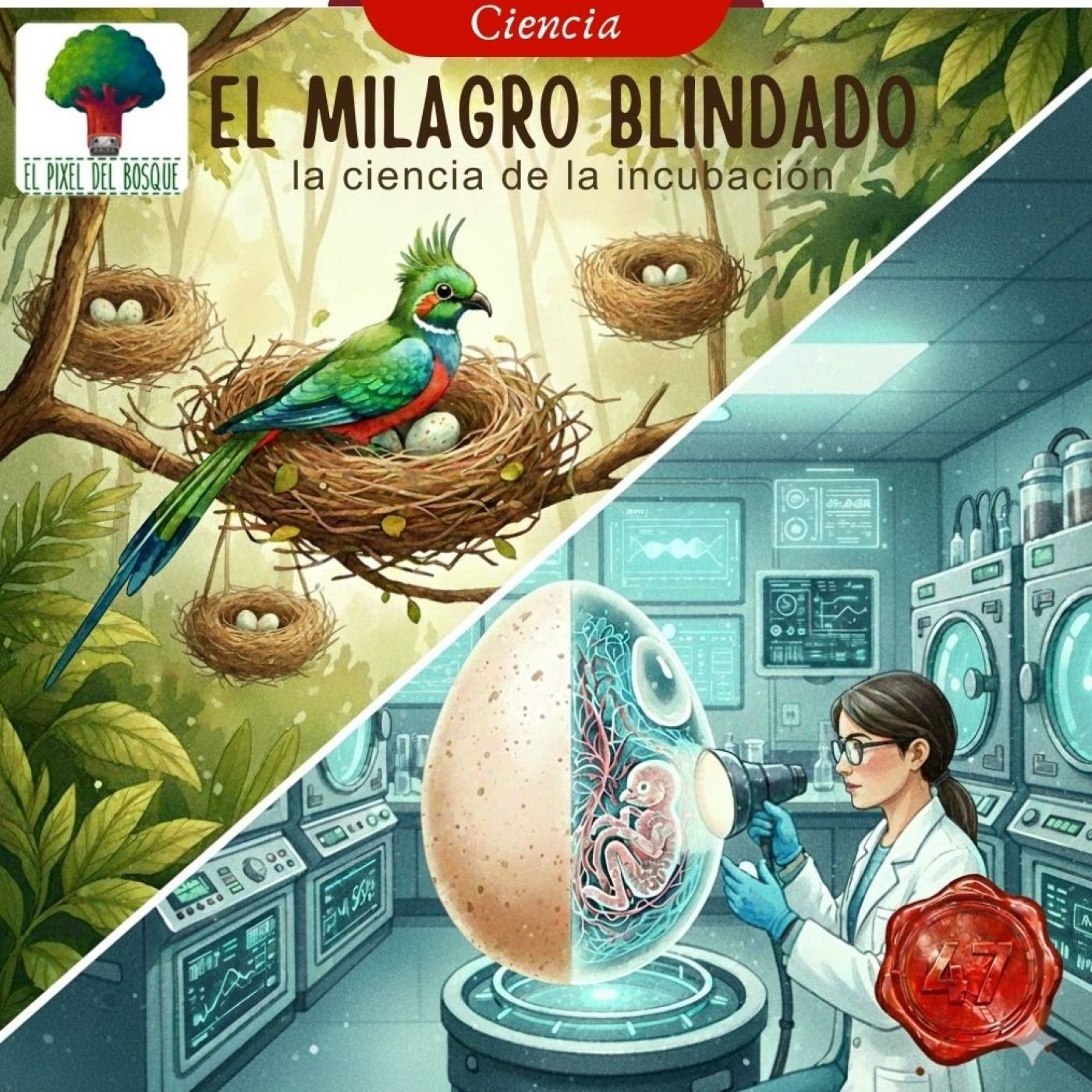 Portada de El Pixel del Bosque