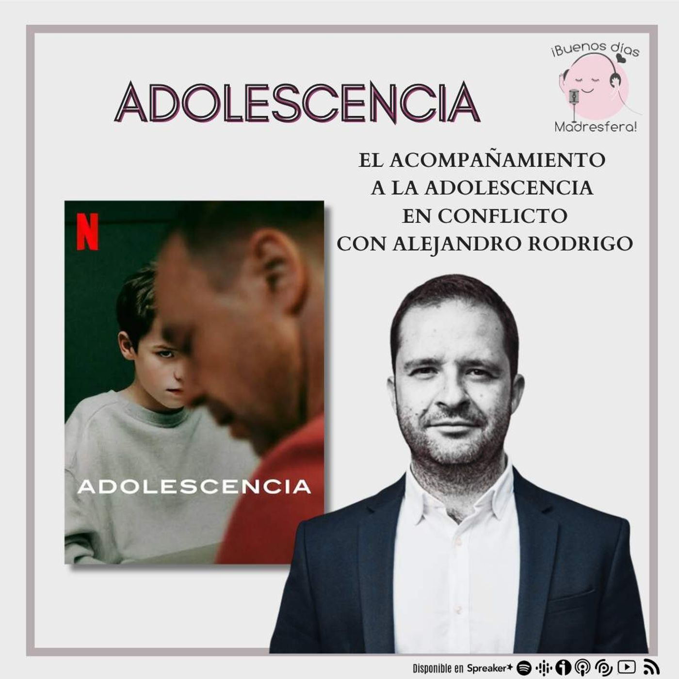 cover of episode Adolescencia: Acompañamiento de la adolescencia en conflicto con Alejandro Rodrigo
