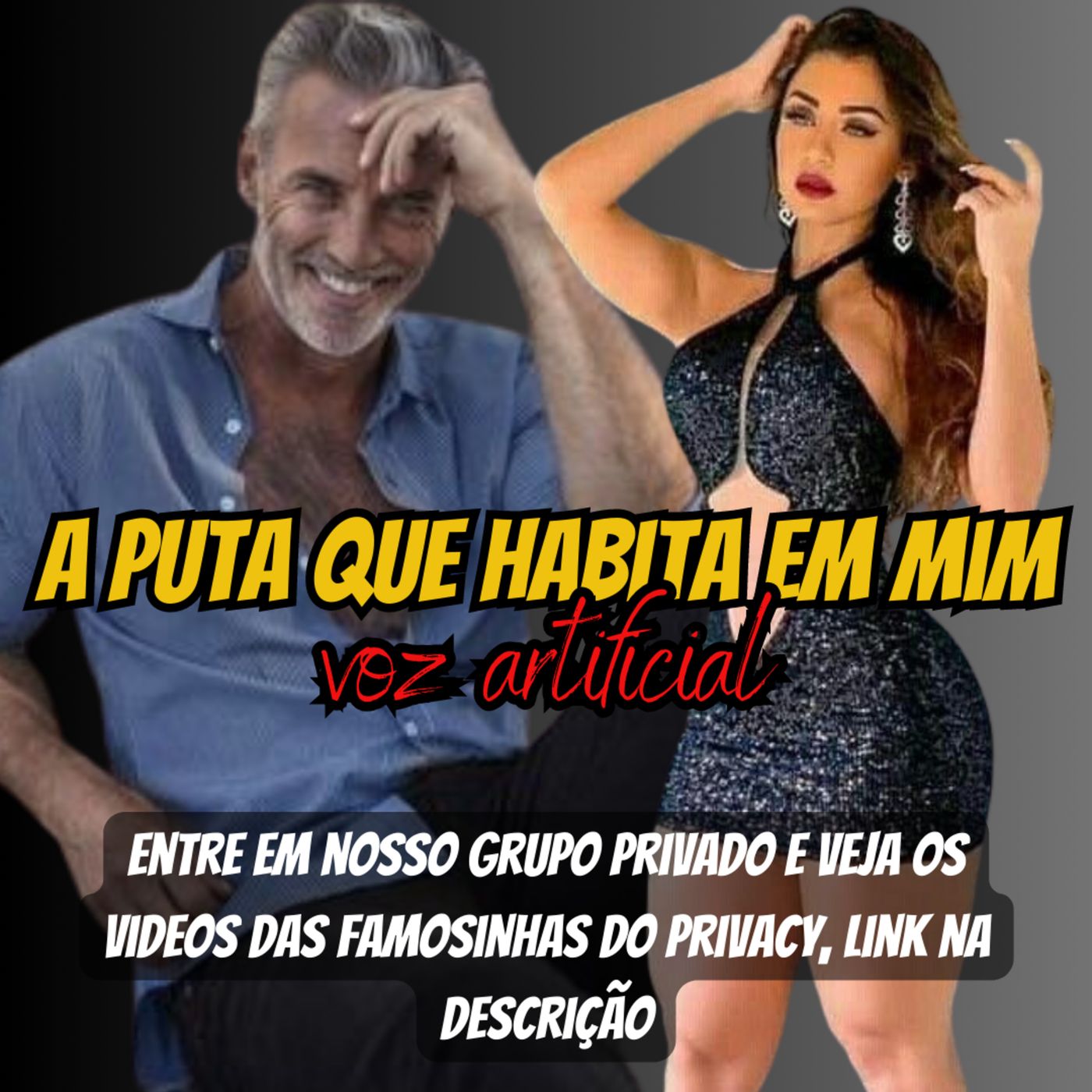 A PUTA QUE HABITA EM MIM, voz artificial