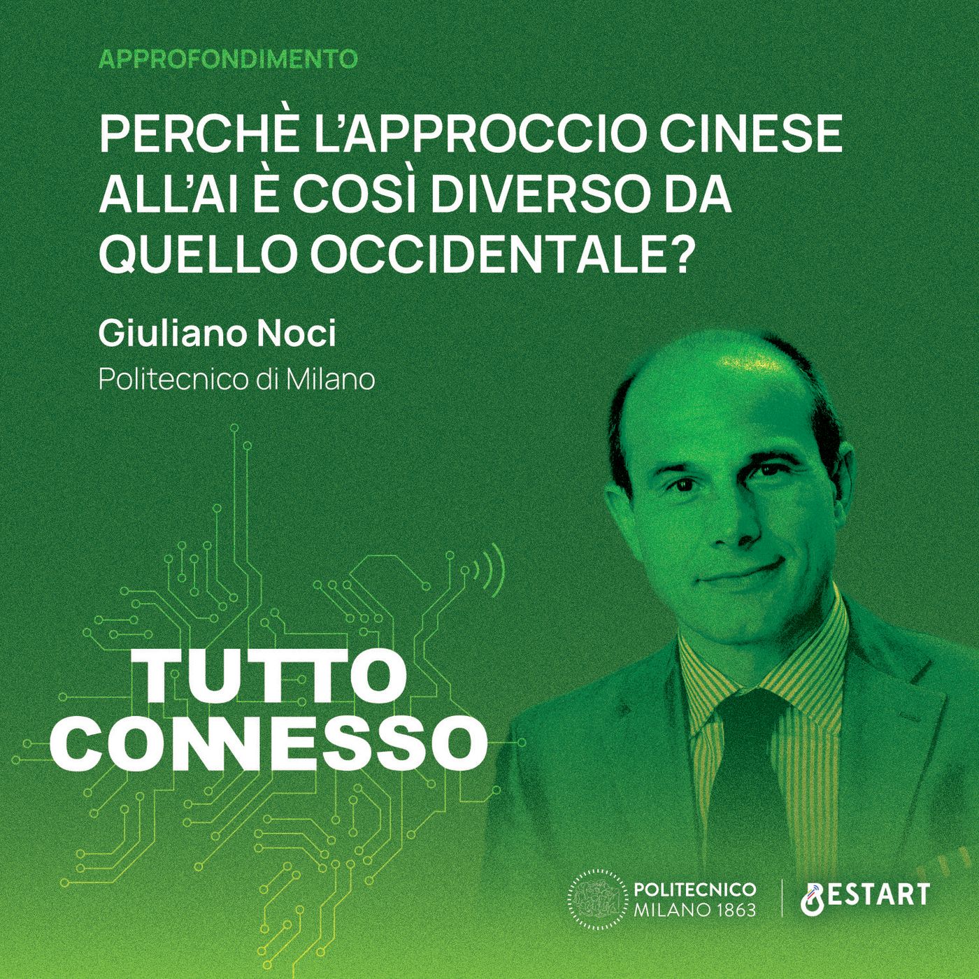 Perché l'approccio cinese all'AI è così diverso da quello occidentale? Con Giuliano Noci