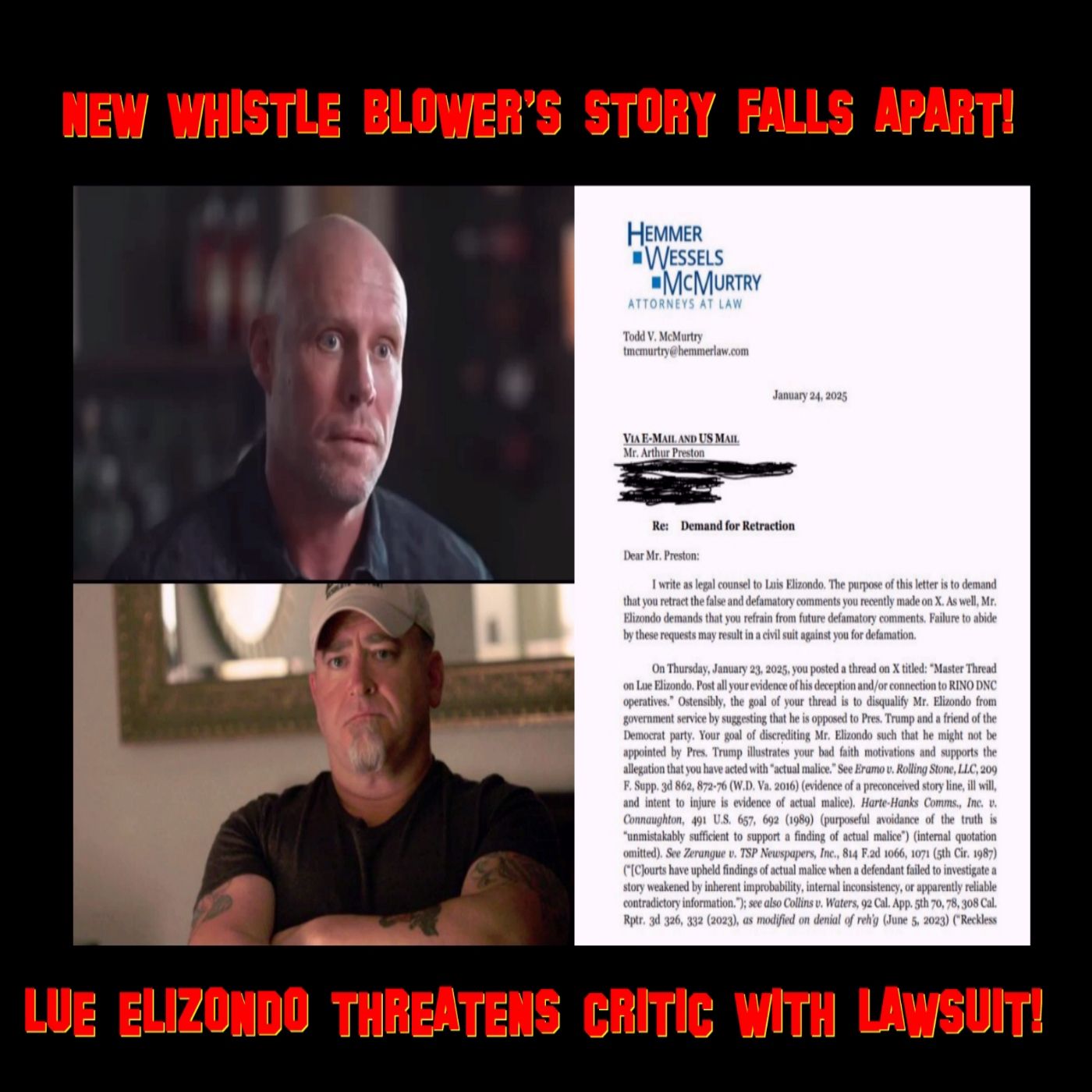 New "UFO WHISTLEBLOWER" Jake Barber's story falls apart! Lue Elizondo threatens critic with lawsuit!