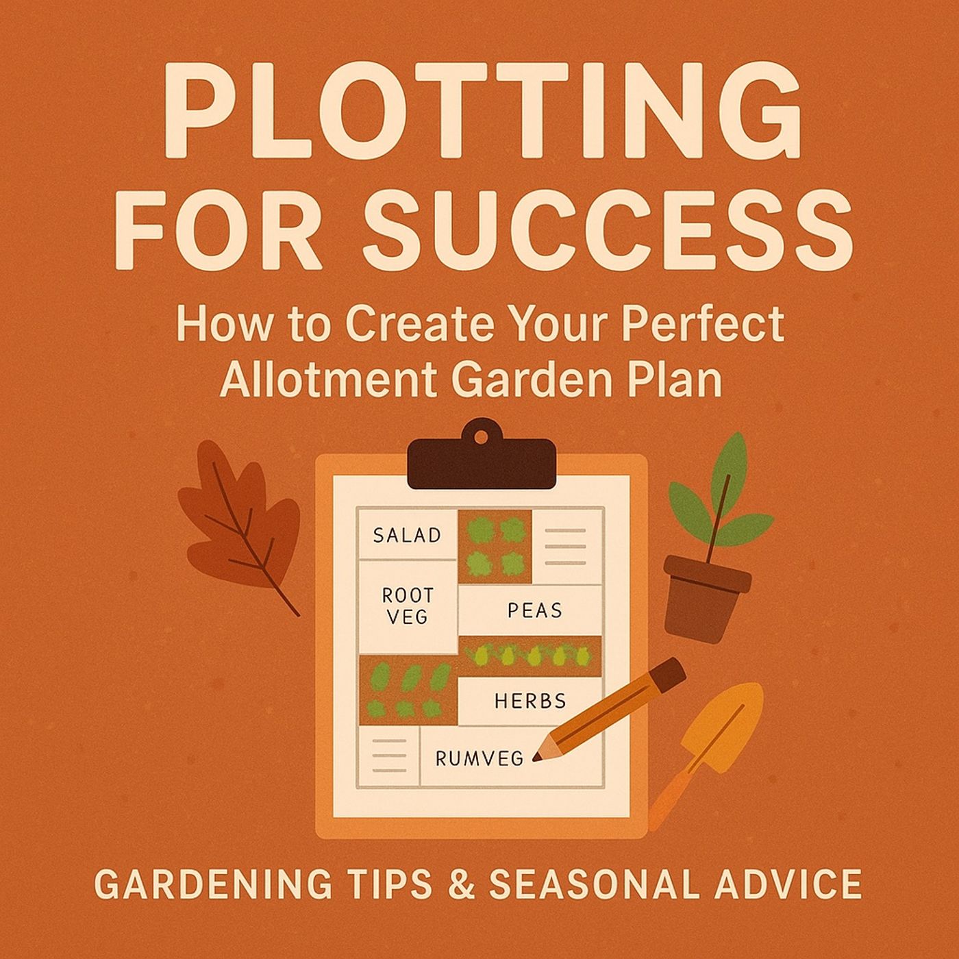 🎧 🍂 Plotting for Success: How to Create Your Perfect Allotment Garden Plan | Gardening Tips & Seasonal Advice 🌱 episode artwork