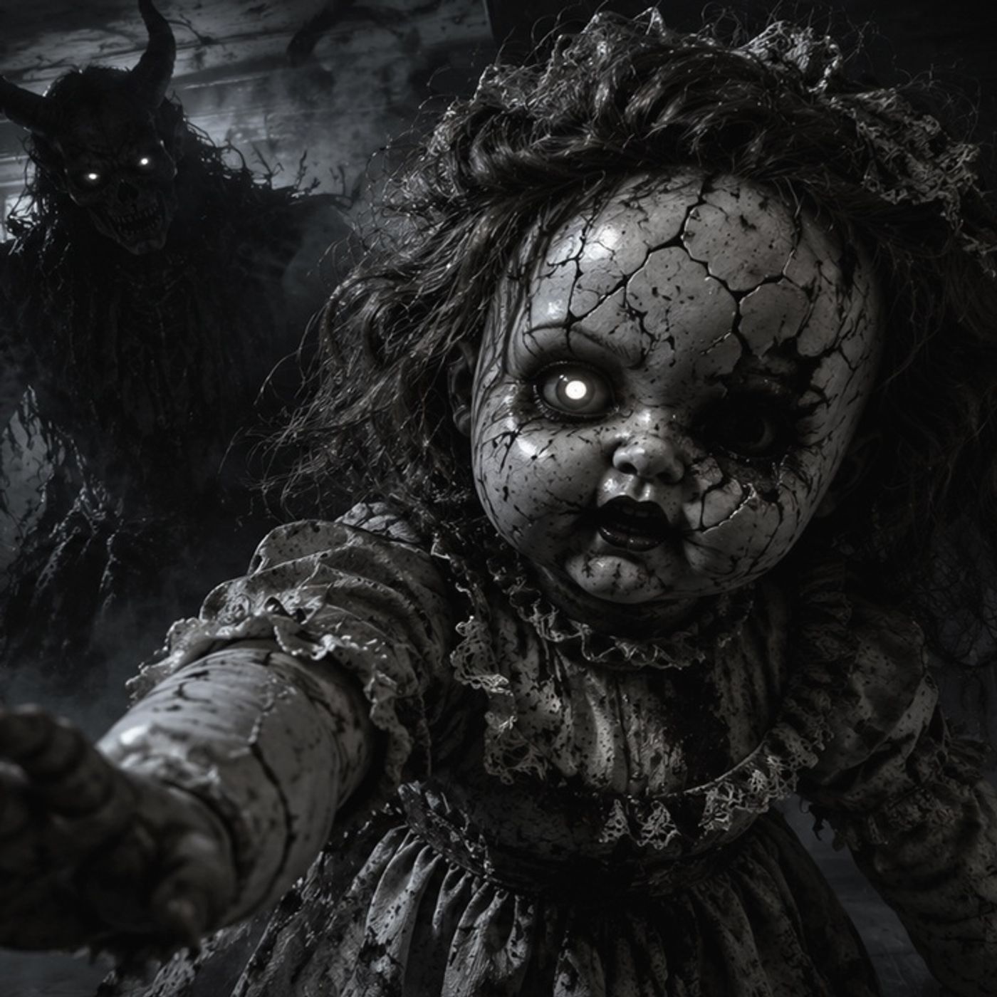 La Noche De Terror: El Demonio Del Espejo Y La Muñeca Que Traía Brujería -Historias De Terror - REDE