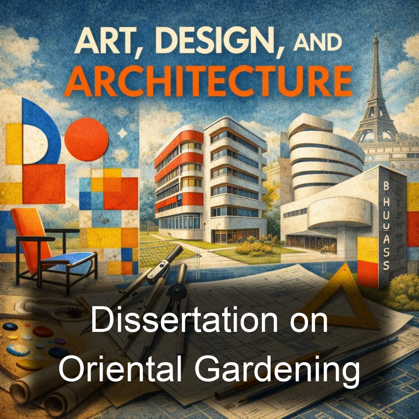 Dissertation on Oriental Gardening cover art