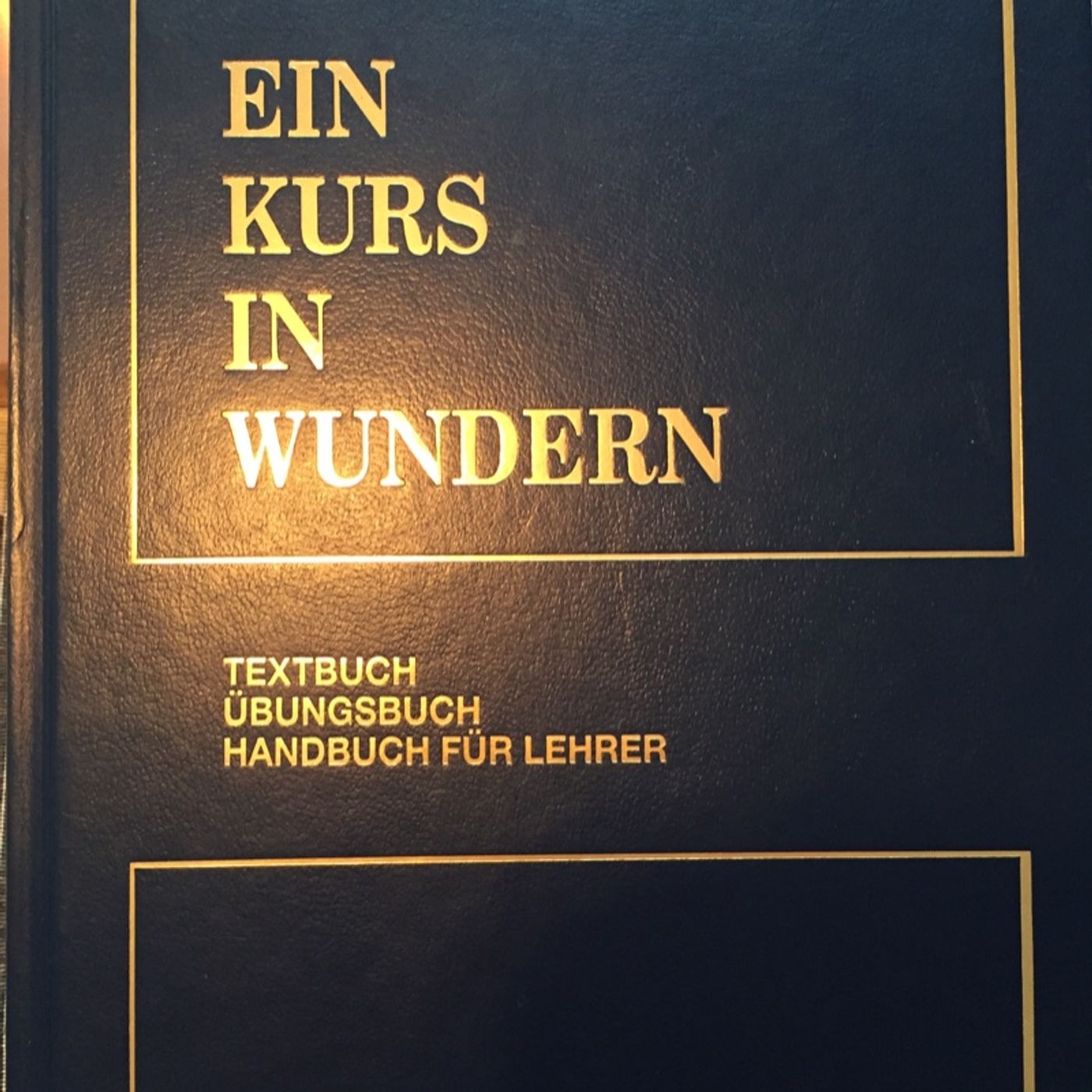 Ein Kurs in Wundern erschienen im Greuthofverlag Übungsbuch Teil
