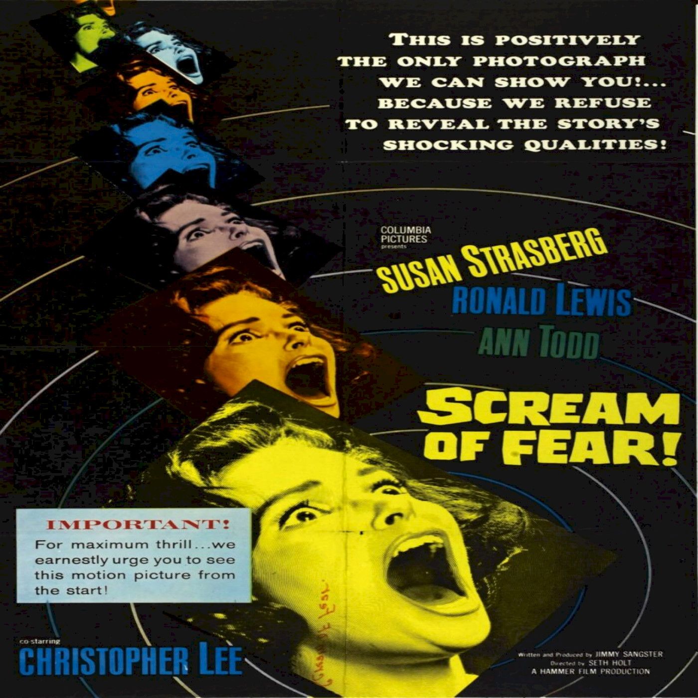 Episode 193 - Hammer Britannia 023 - Taste Of Fear / Scream Of Fear (1961) — Reel Britannia cover