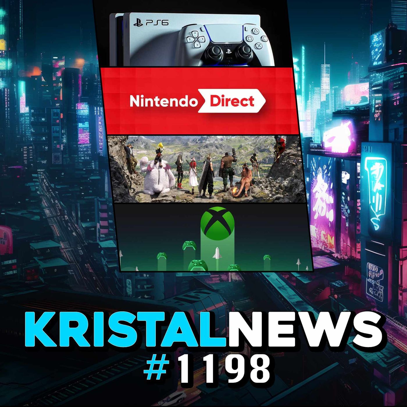 🎙 PS6 DOPO il 2028? | NINTENDO DIRECT a FEBBRAIO? | FF7 REBIRTH su SWITCH 2? ▶ #KristalNews 1198 episode artwork